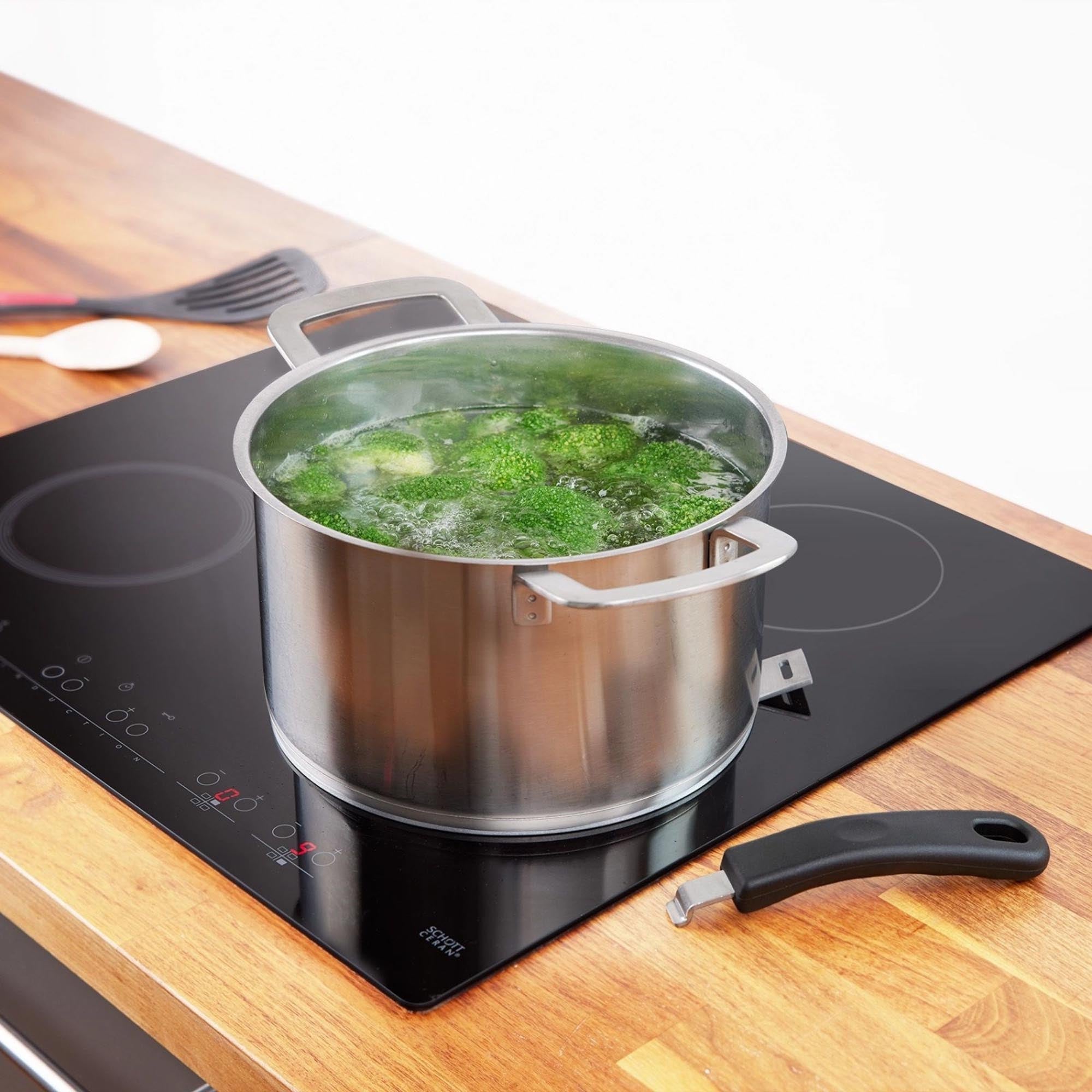 Induktionsadapterplatte von Westmark, 24 cm, für Induktionsherde, ermöglicht die Nutzung von nicht-induktivem Kochgeschirr.