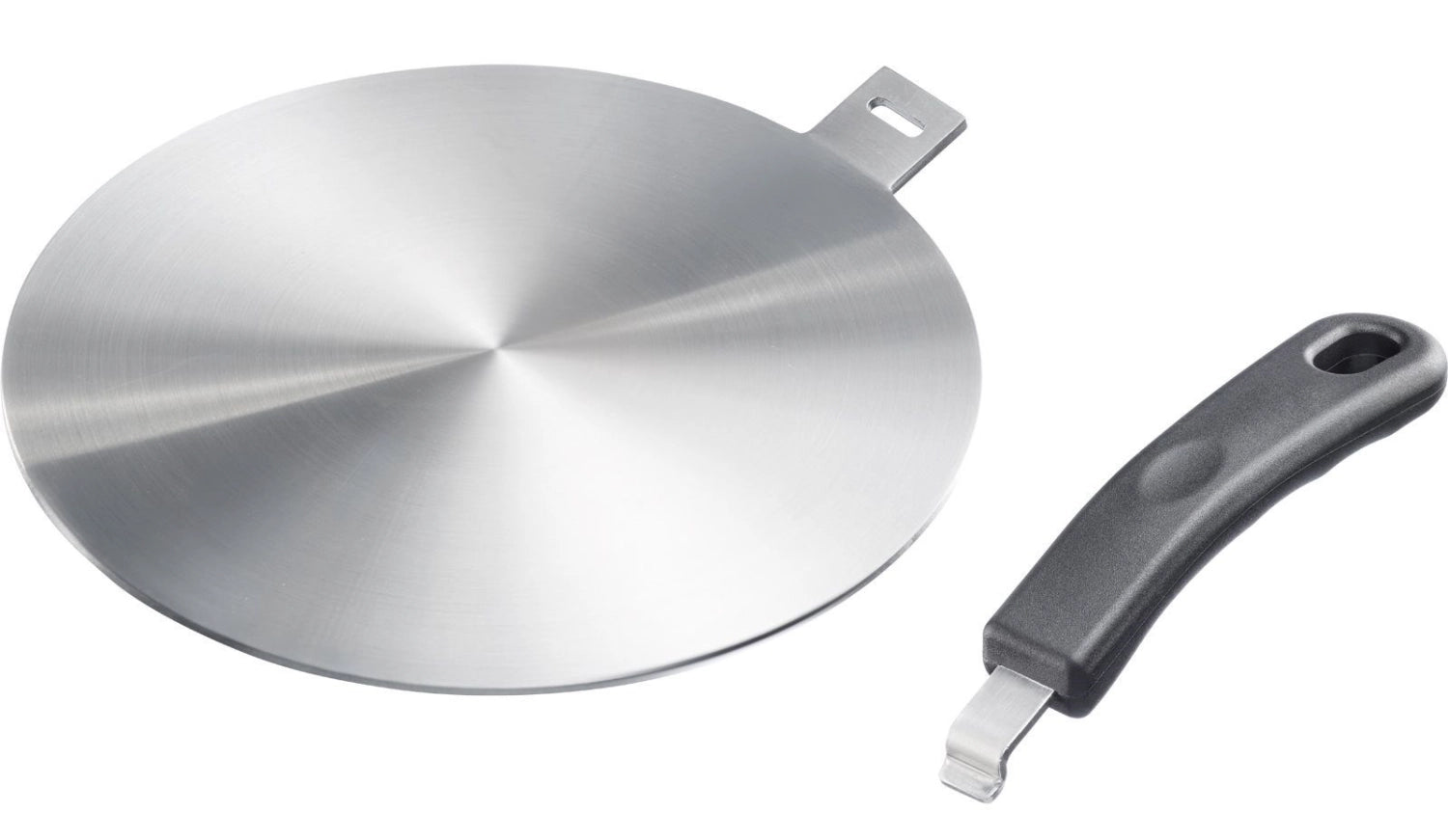 Induktionsadapterplatte von Westmark, Ø 24 cm, ermöglicht die Nutzung traditioneller Töpfe auf Induktionsherden für vielseitiges Kochen.