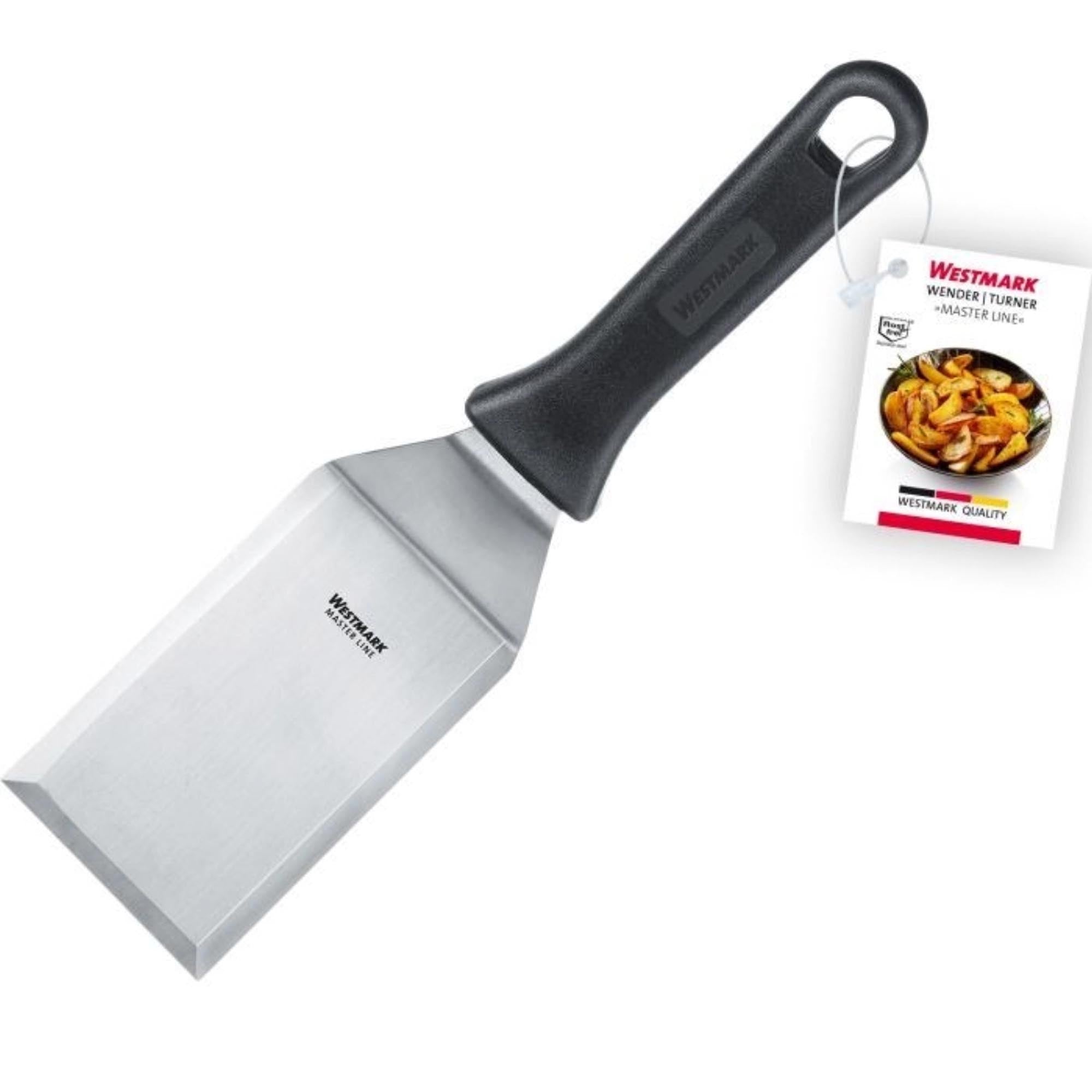 Fettabstecher und Bratenspatel Master Line von Westmark, 11,5x7 cm, perfekt für fettarmes Kochen und Braten.