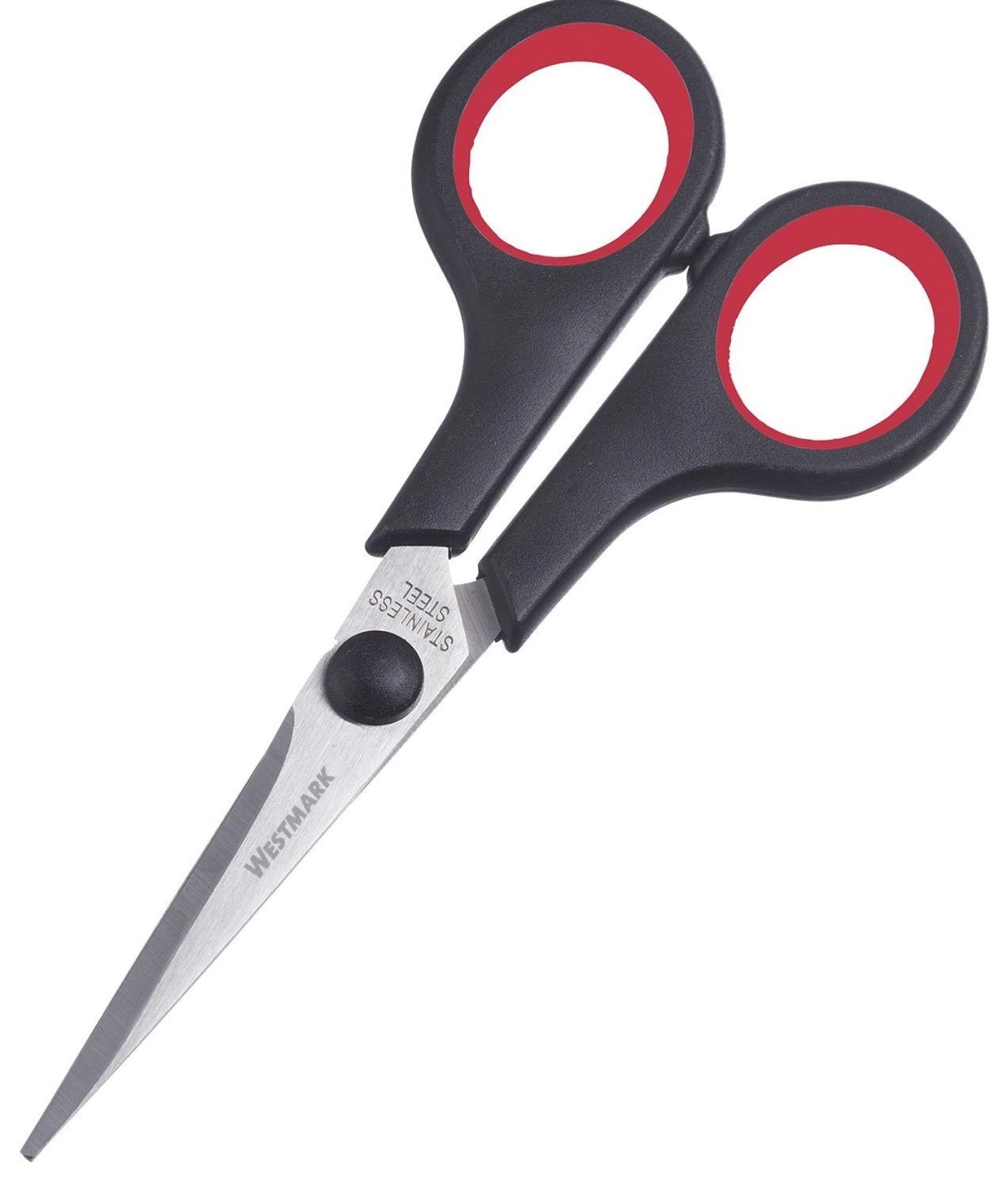 Vielseitige 14 cm Bastelschere von Westmark, perfekt für präzises Schneiden, ergonomisches Design, ideal für kreative Bastelprojekte.