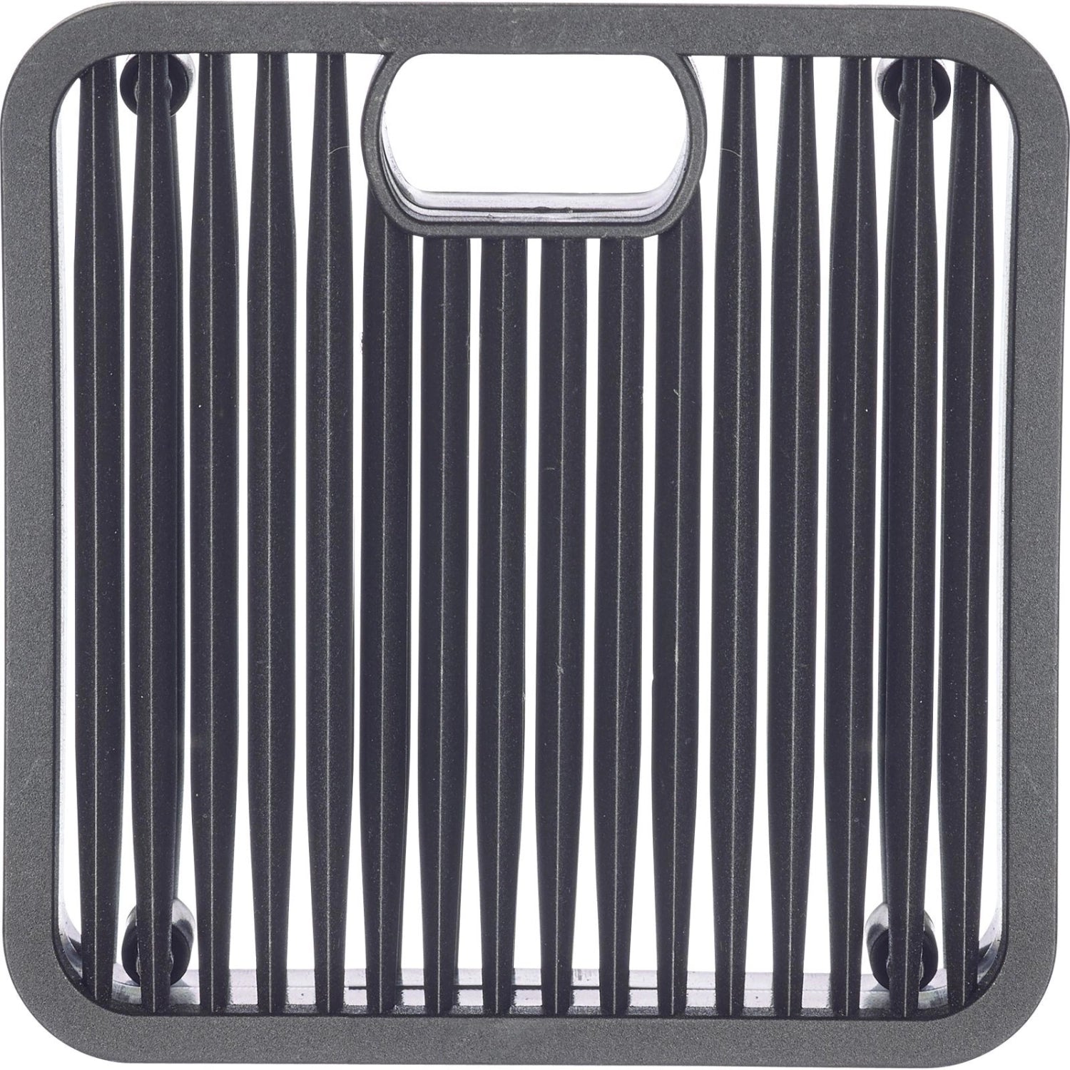Form Barstuhl von Normann Copenhagen, gepolstert in warmem Grau, 75 cm hoch, elegantes Stahl-Design, ideal für moderne Bars.