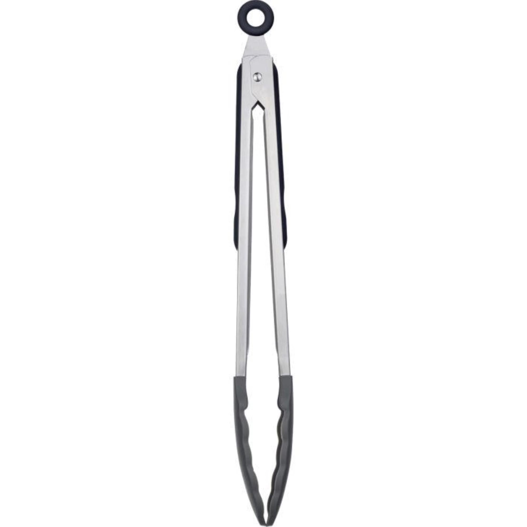 Langlebige 34 cm Silikon-Servierzange von Westmark, ideal für Küche und Grill, hitzebeständig und praktisch im Gebrauch.