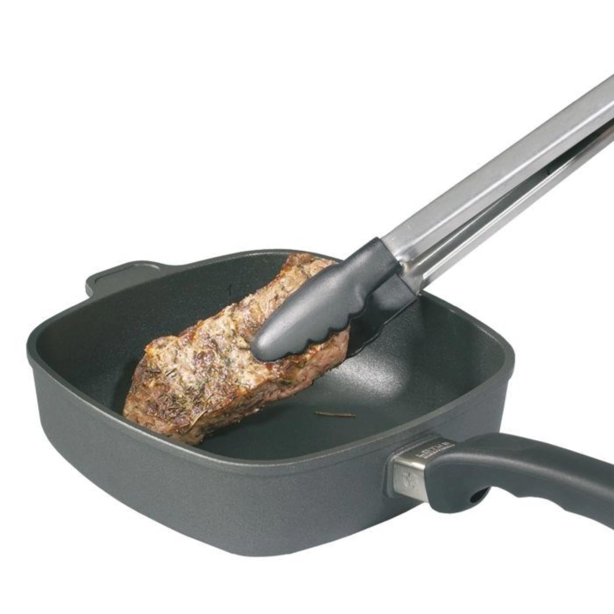 Robuste 34 cm Servierzange mit Silikon von Westmark, perfekt für Küche und Grill, hitzebeständig und vielseitig einsetzbar.