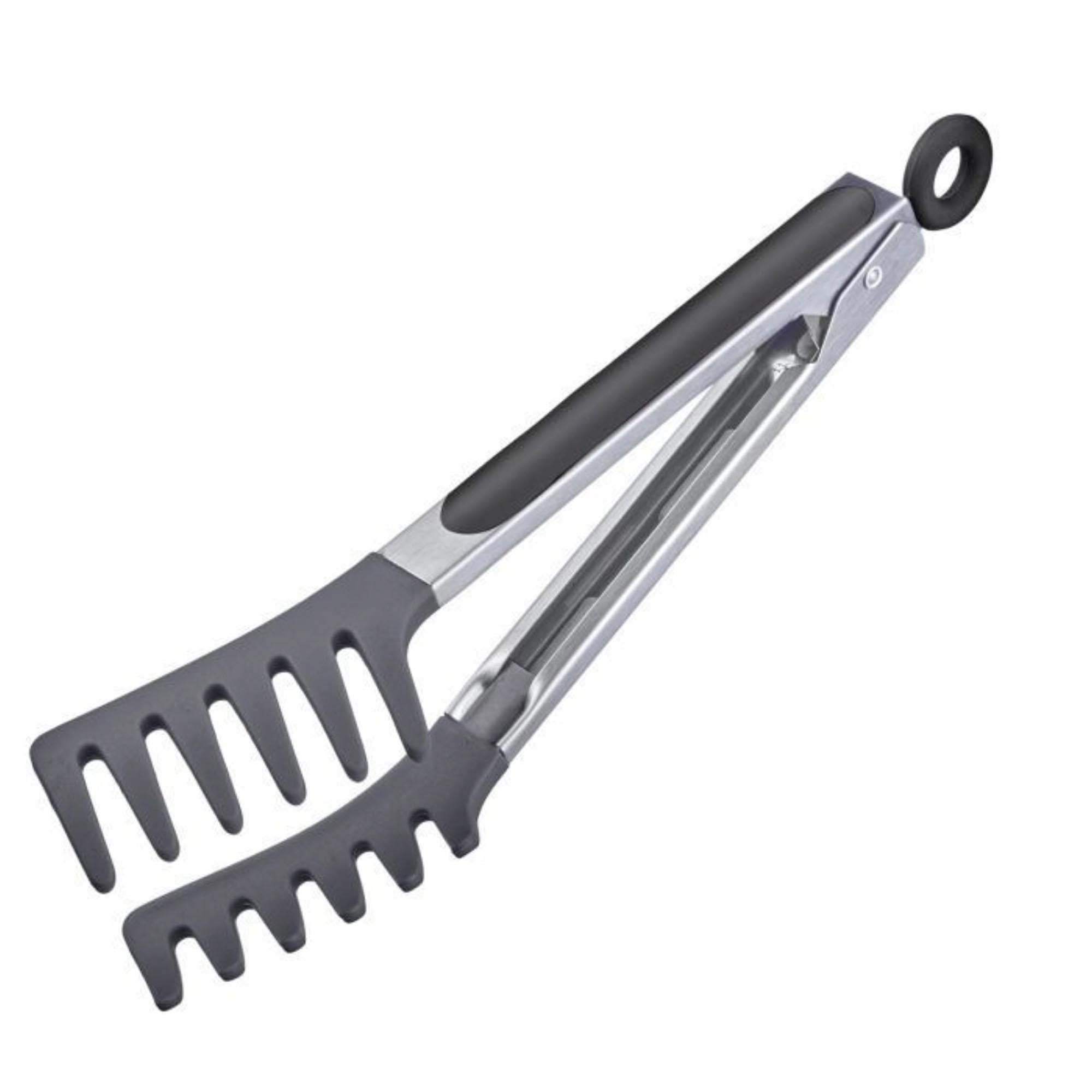 Entdecken Sie die Buffetzange Fork Silicone Mini von Westmark! Ideal zum Servieren von Pasta und Salaten, hitzebeständig bis 240°C, spülmaschinengeeignet und mit ergonomischem Design.