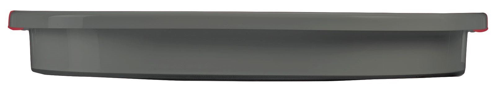 Kompakter faltbarer Wäschekorb von Westmark, 24L Volumen, ideal für platzsparende Lagerung und bequemen Transport von Wäsche.