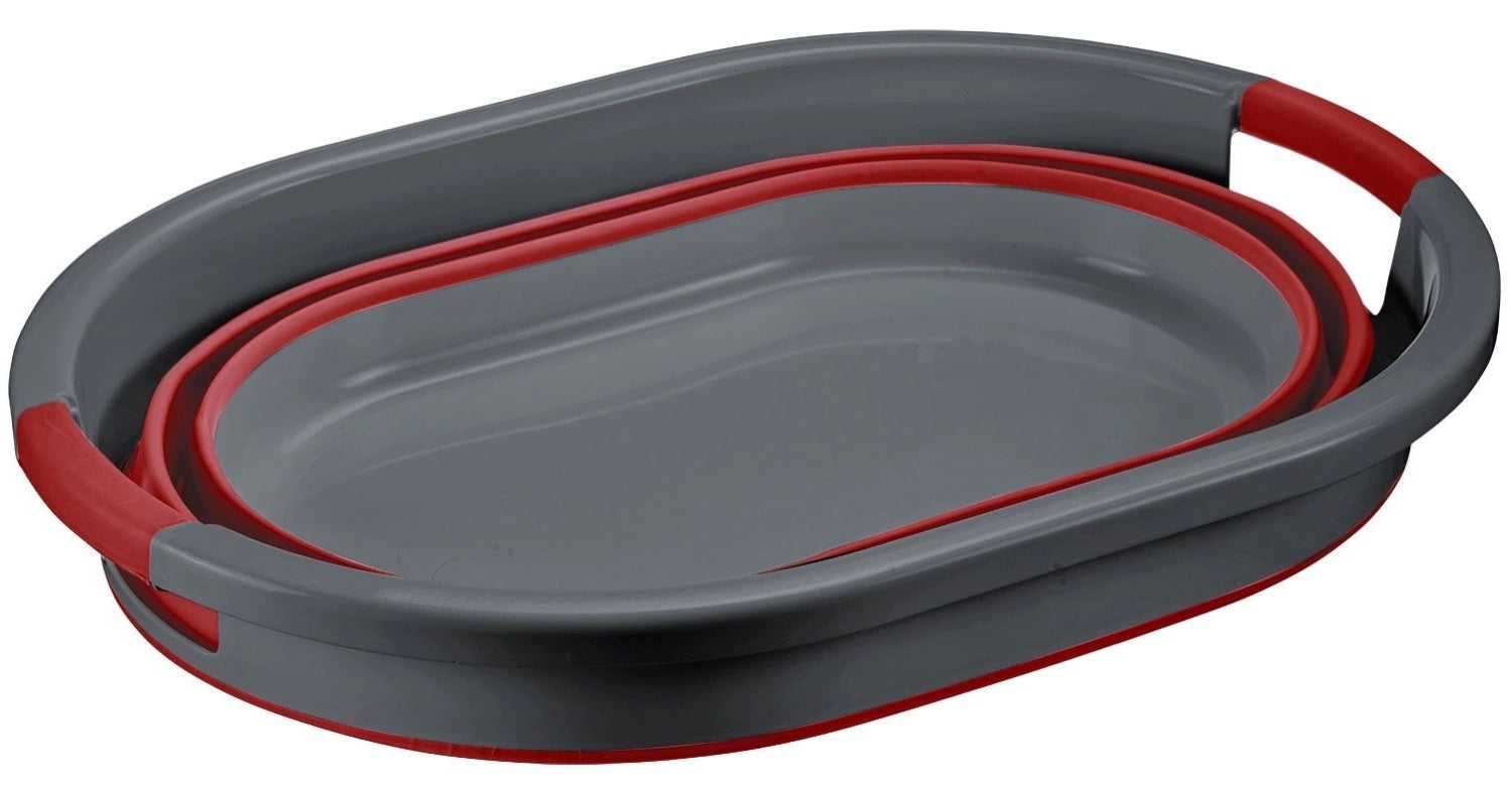 Foldable laundry basket, 24L