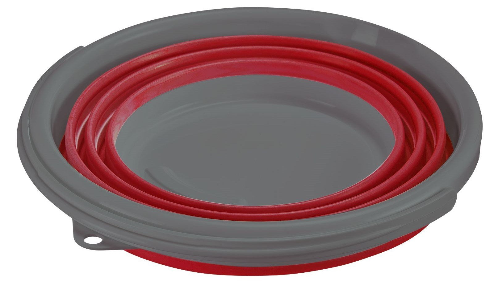 Praktischer faltbarer 10L Eimer von Westmark, ideal für Camping, Haushalt und Outdoor, platzsparend und vielseitig einsetzbar.