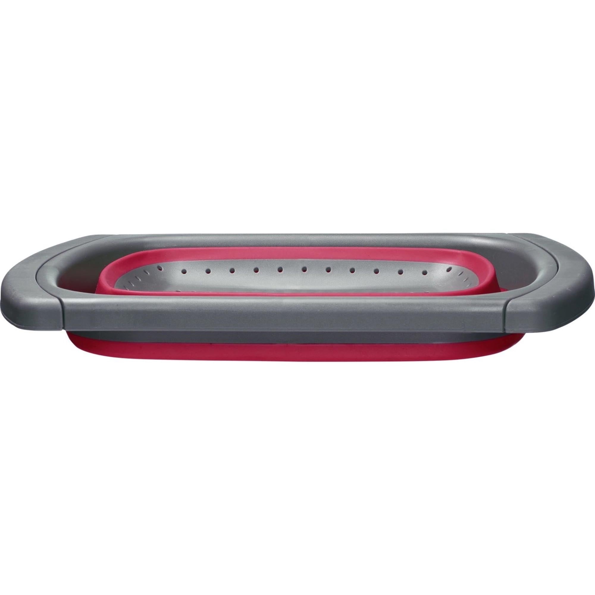 Flexibles Abtropfsieb von Westmark, ausziehbar, robust, platzsparend, ideal für Spülen und vielseitige Küchenanwendungen.