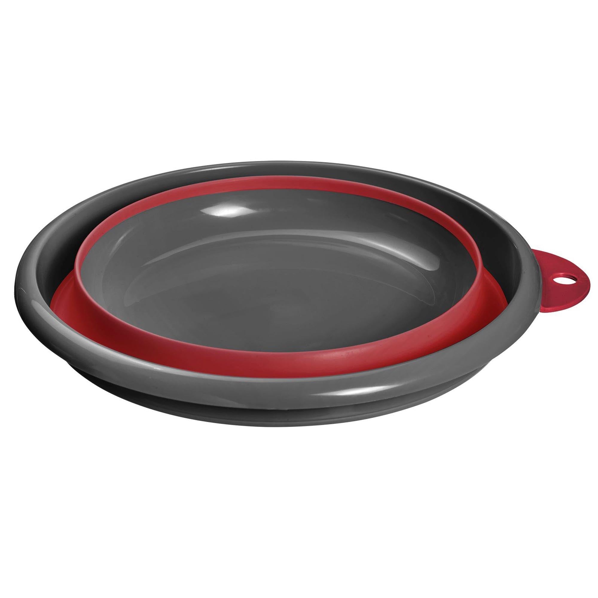 Faltbare Spülschüssel von Westmark, ideal für Küche und Camping, platzsparend und praktisch, vielseitig einsetzbar.