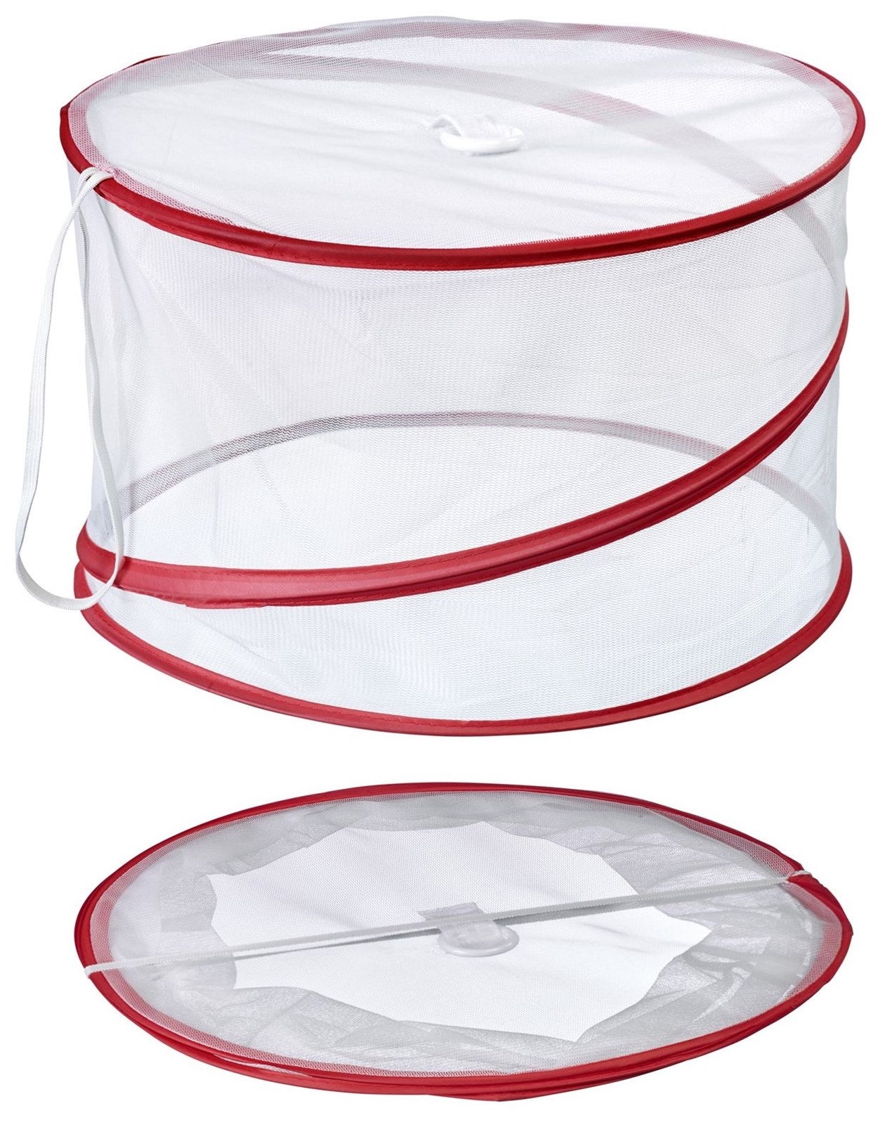 Speisehaube Hoody von Westmark, 39 cm Durchmesser, 19 cm hoch, schützt Lebensmittel vor Insekten, perfekt für Picknicks und Garten.