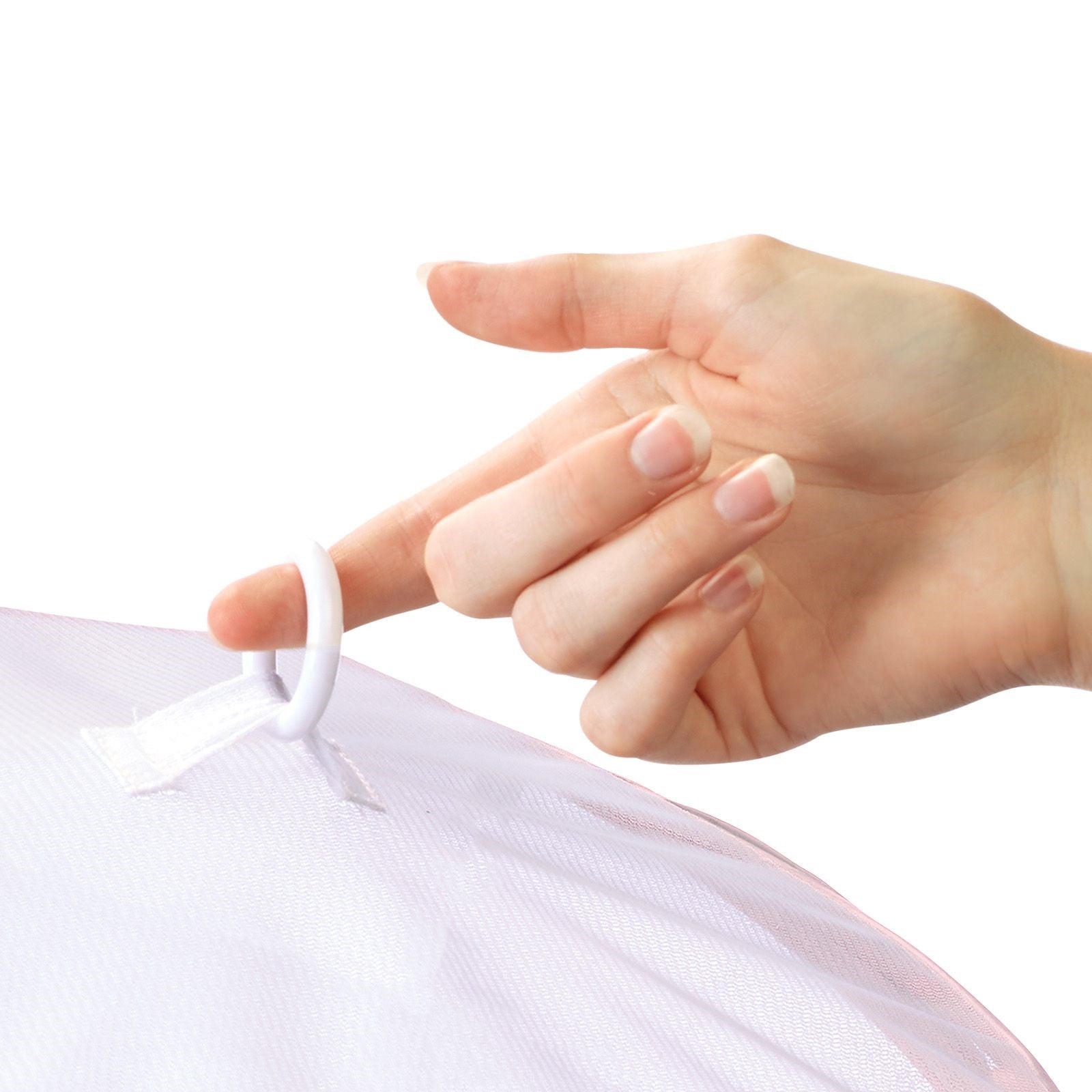 Praktische Speisehaube Hoody von Westmark, 39 cm breit, 19 cm hoch, idealer Schutz für Speisen im Freien, perfekt für Garten und Picknick.