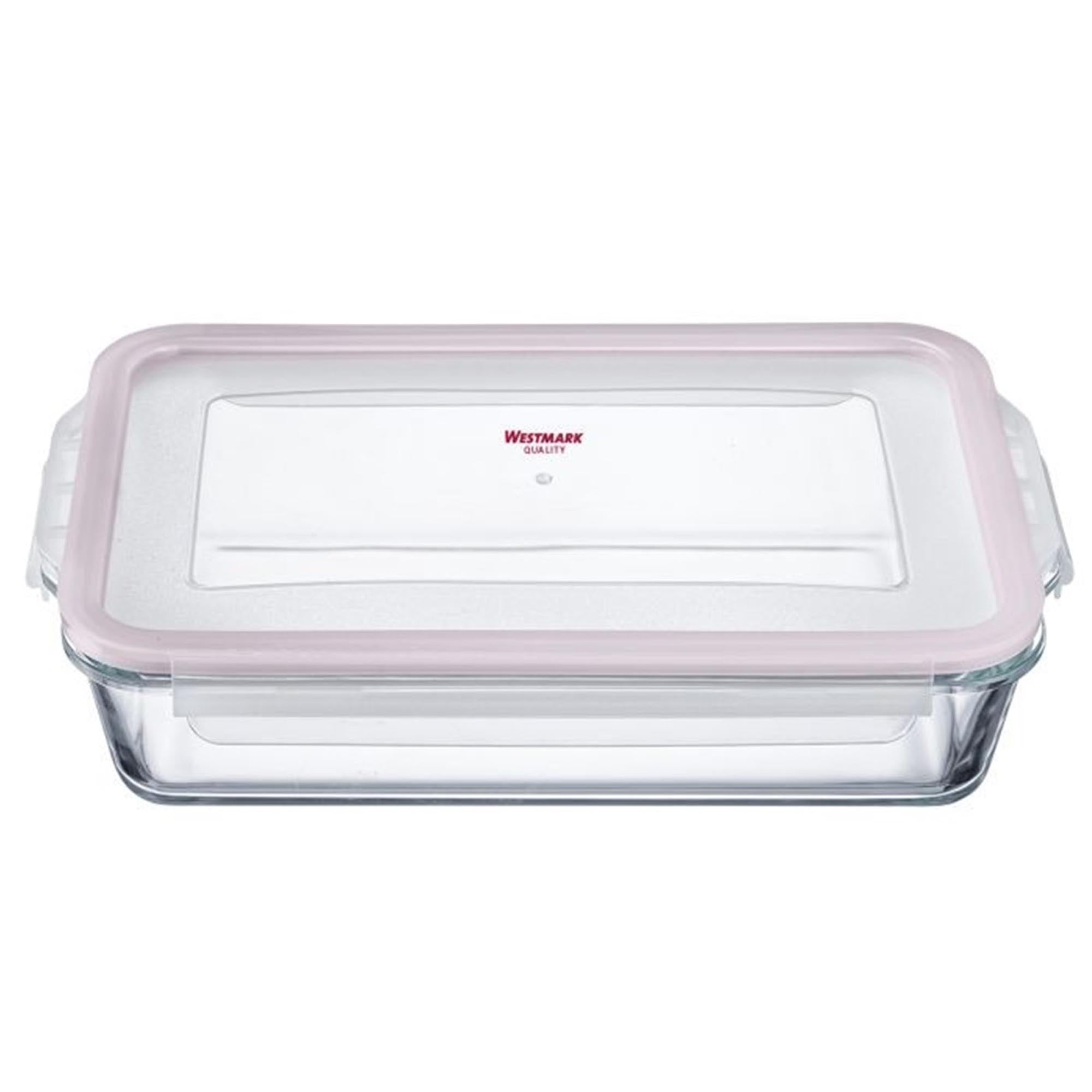 Hochwertige Glas-Auflaufform von Westmark, 2200ml, ideal für Backen und Servieren, hitzebeständig und vielseitig einsetzbar.