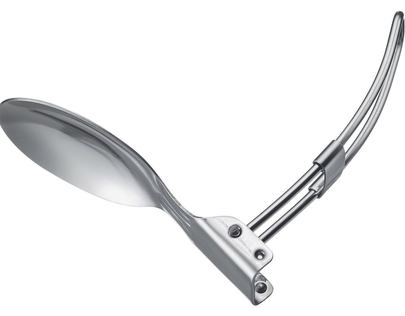 Robustes 3-teiliges Edelstahl-Campingbesteck von Westmark, perfekt für Outdoor-Abenteuer, Camping und Reisen.