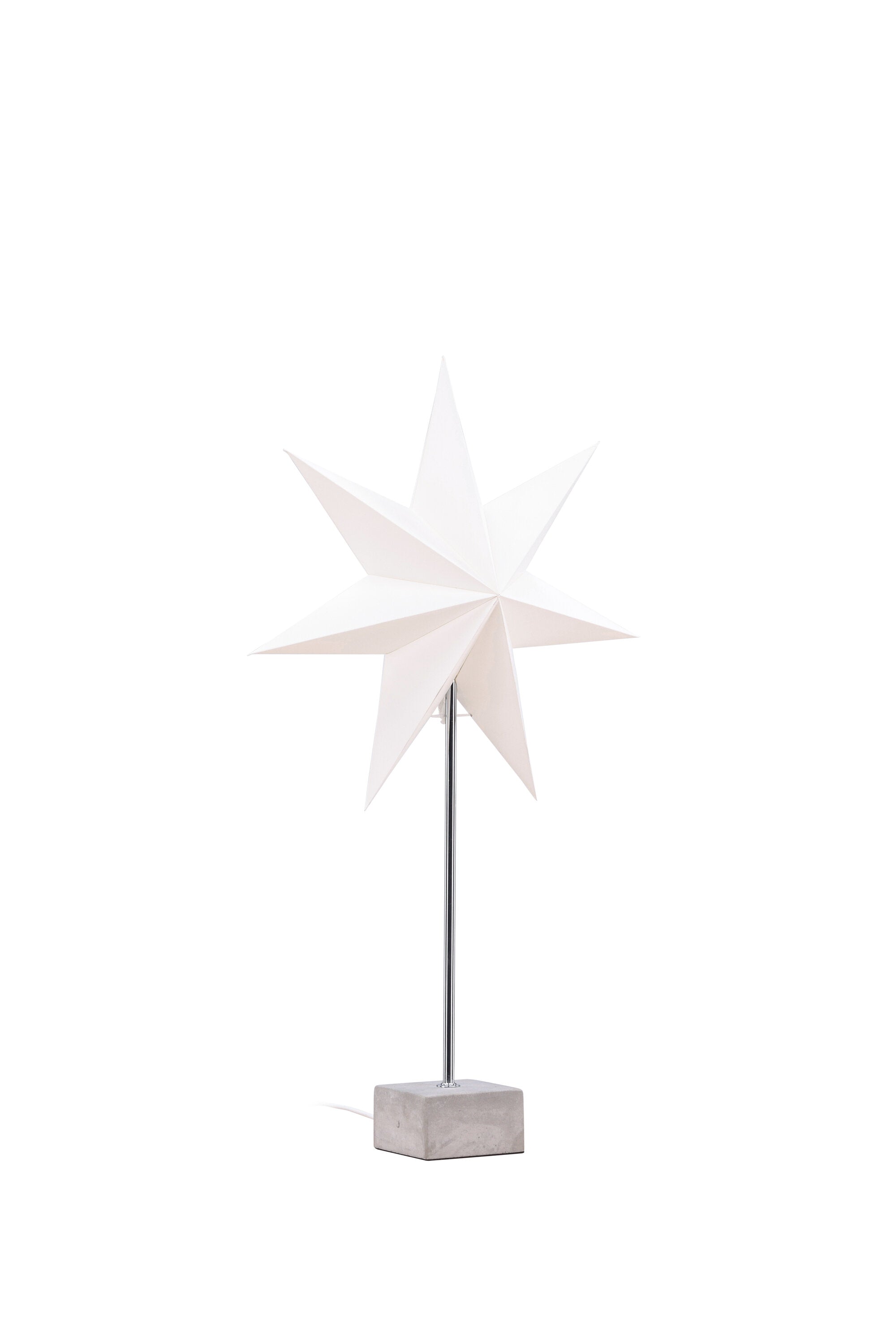 Grövelfjäll Tischlampe in Weiss präsentiert im Onlineshop von KAQTU Design AG. Weihnachtszubehör ist von Venture Home