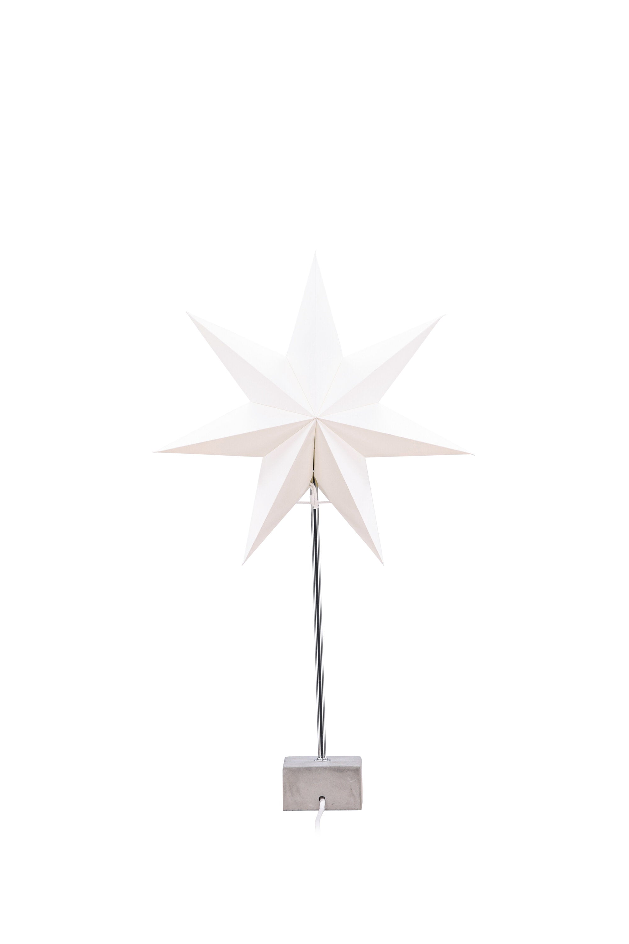 Grövelfjäll Tischlampe in Weiss präsentiert im Onlineshop von KAQTU Design AG. Weihnachtszubehör ist von Venture Home
