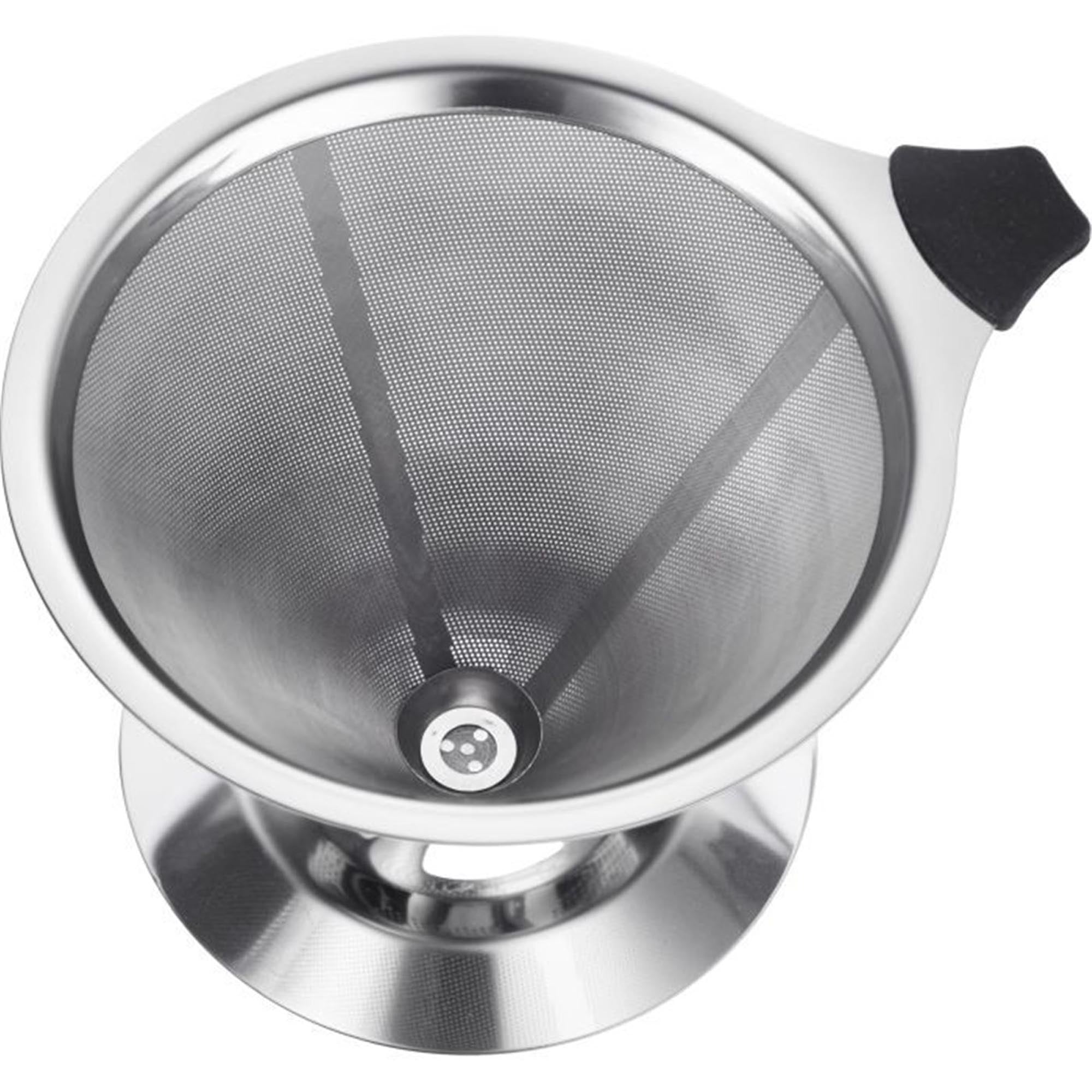 Edelstahl-Dauerfilter Brasilia von Westmark, für geschmackvollen Kaffee, nachhaltig und wiederverwendbar, unverzichtbares Zubehör für Kaffeeliebhaber.