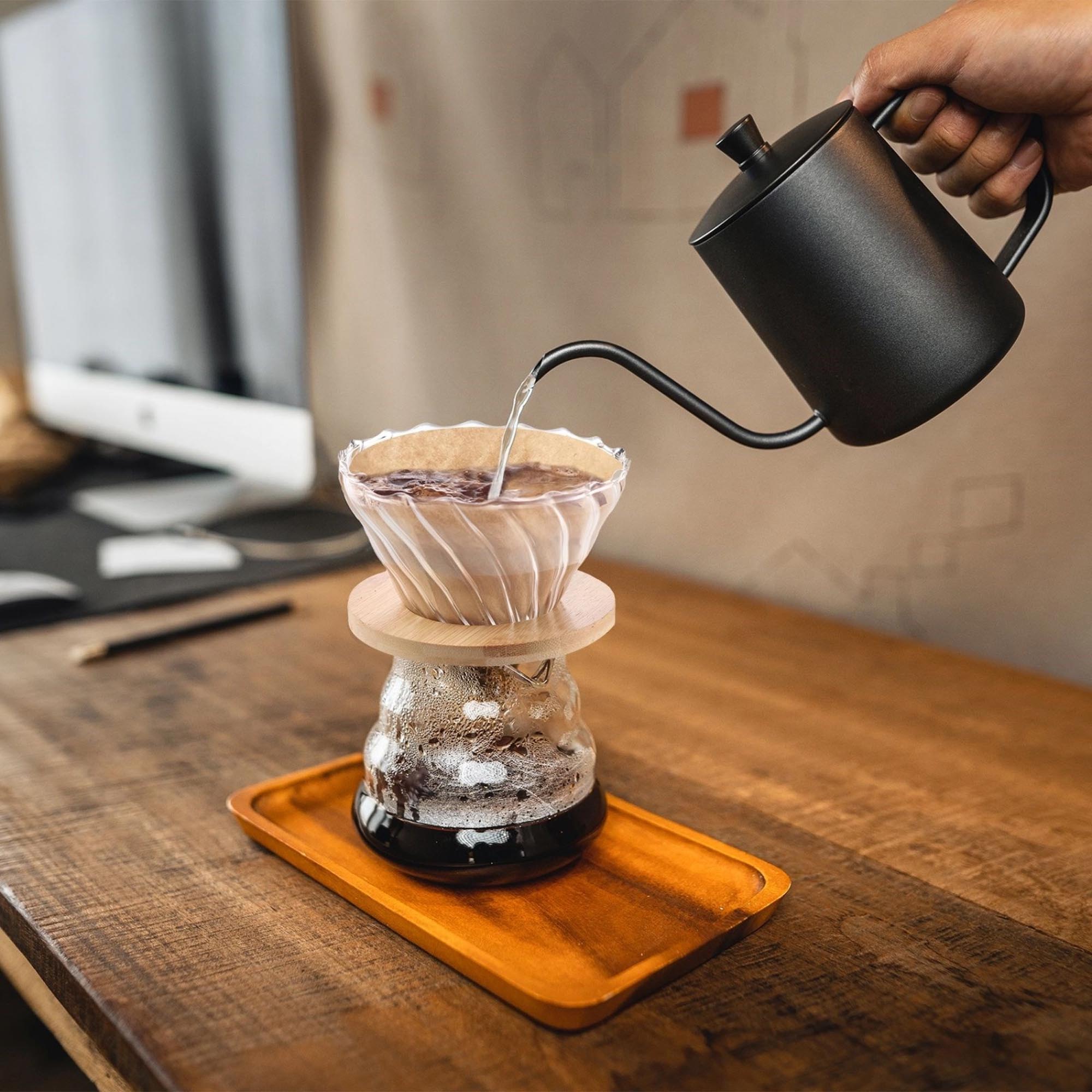 Hochwertiger Glas-Kaffeefilter Brasilia von Westmark, perfekt für aromatischen Handaufguss, langlebig, umweltfreundlich und elegant.