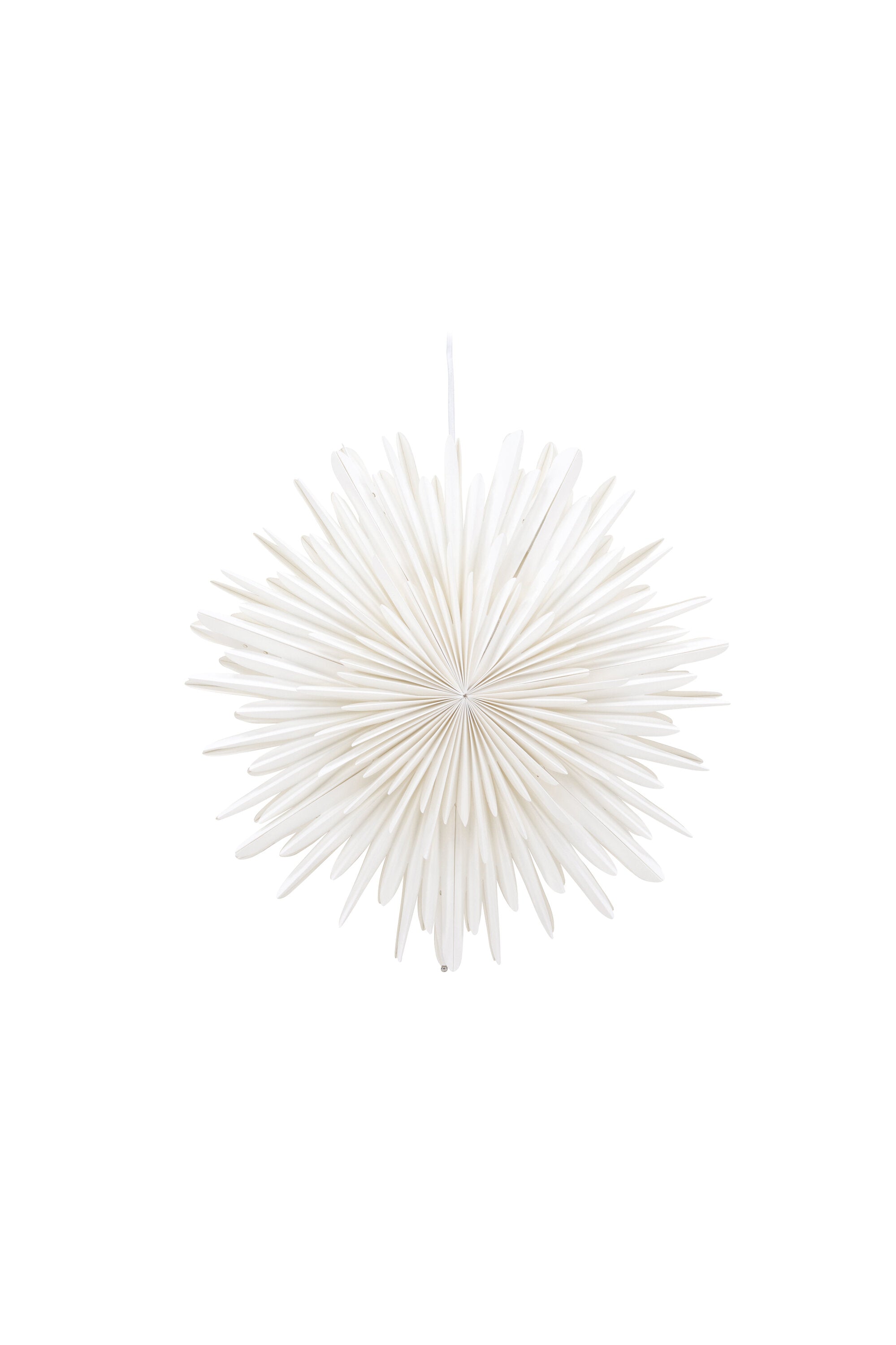 Siegel Pendelleuchte in Weiss präsentiert im Onlineshop von KAQTU Design AG. Weihnachtszubehör ist von Venture Home