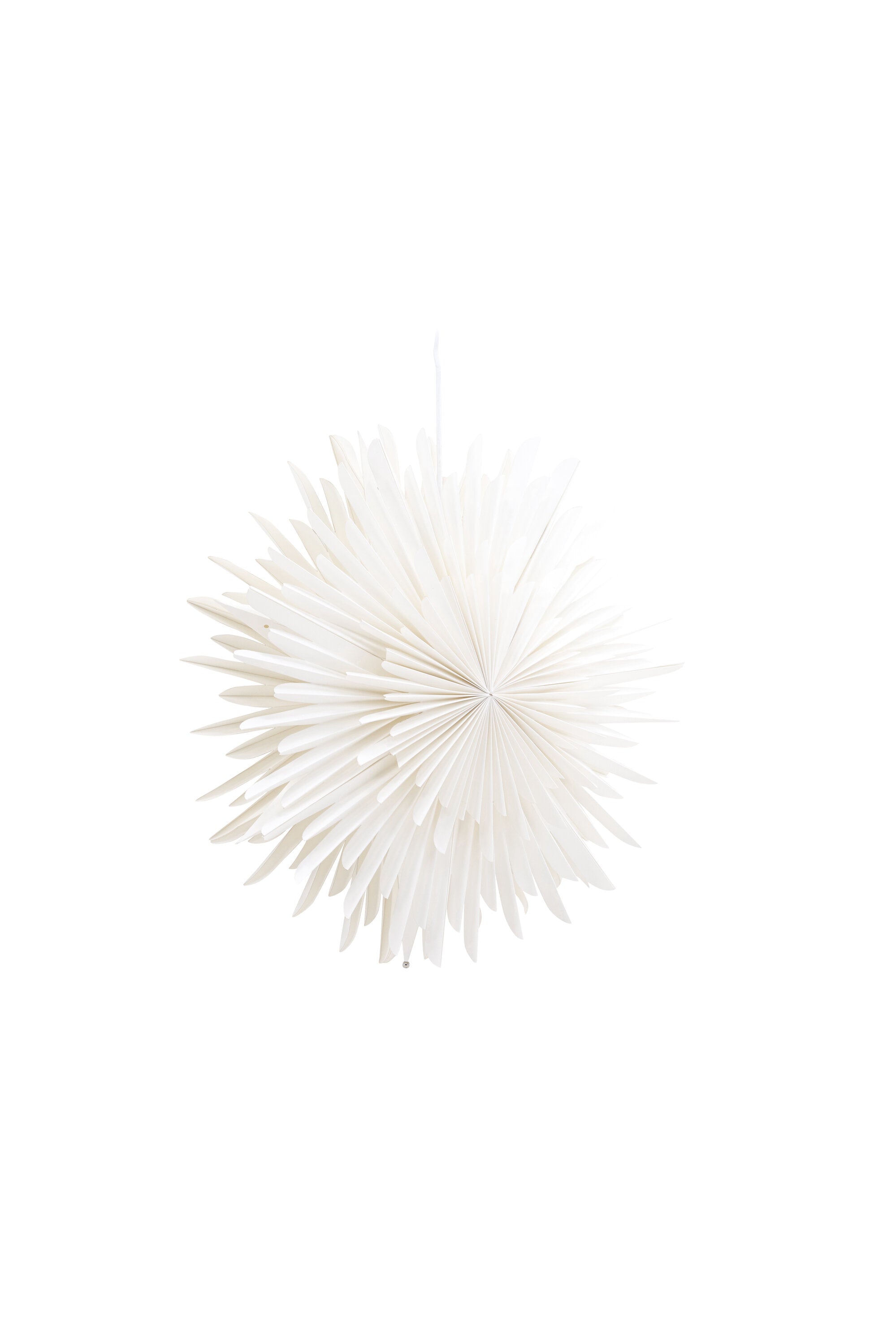 Siegel Pendelleuchte in Weiss präsentiert im Onlineshop von KAQTU Design AG. Weihnachtszubehör ist von Venture Home