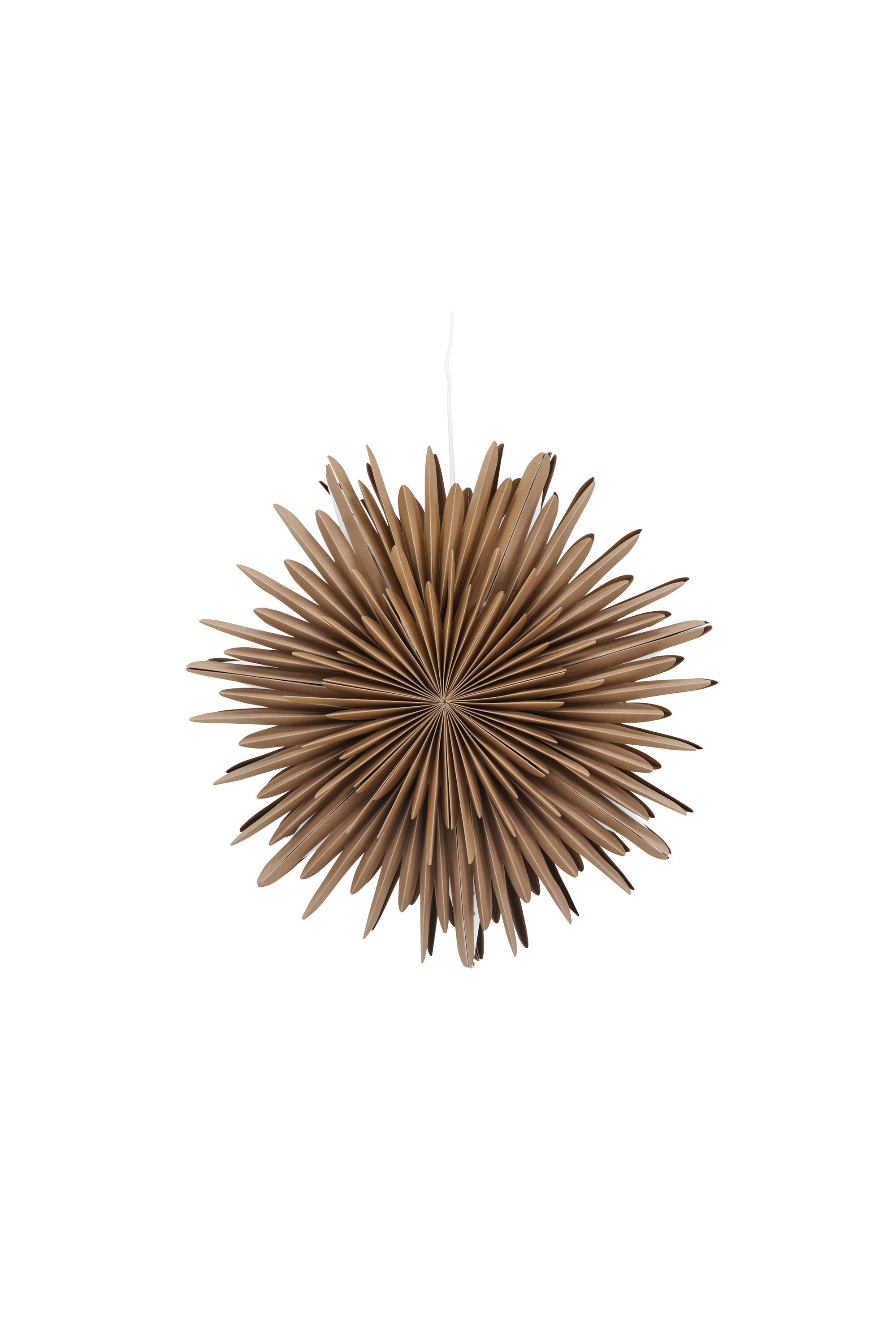 Siegel Pendelleuchte in Braun präsentiert im Onlineshop von KAQTU Design AG. Weihnachtszubehör ist von Venture Home