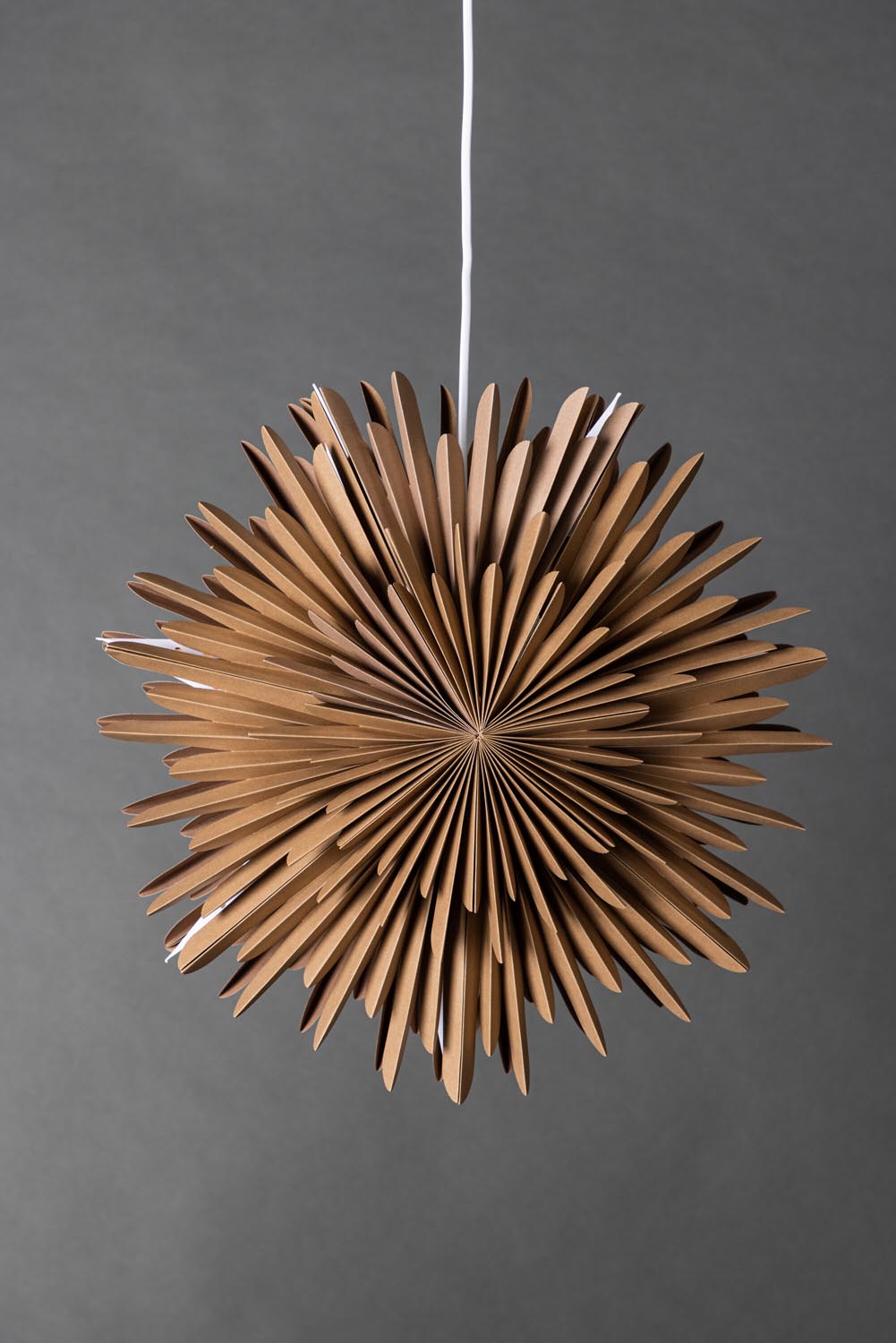 Siegel Pendelleuchte in Braun präsentiert im Onlineshop von KAQTU Design AG. Weihnachtszubehör ist von Venture Home