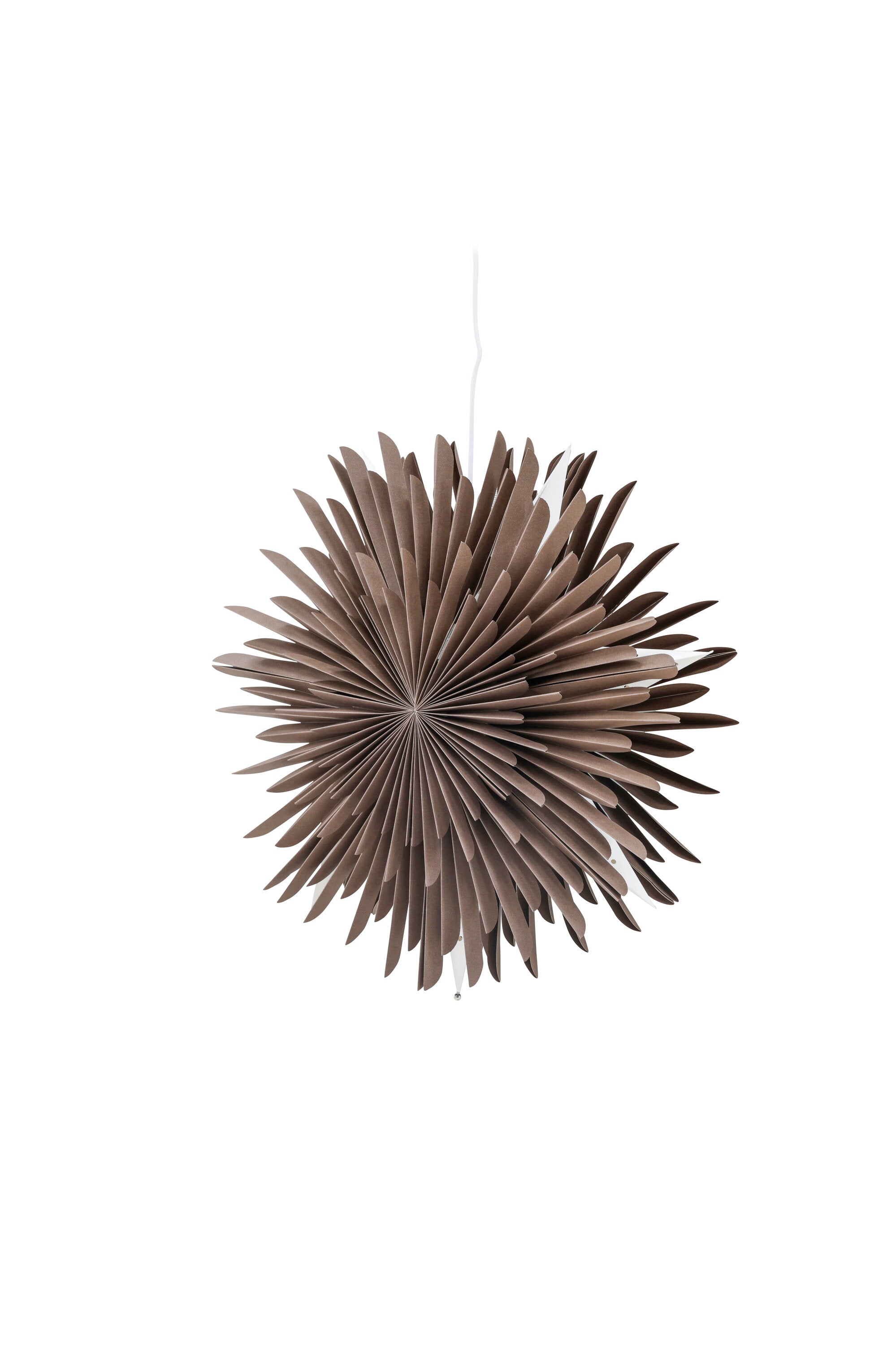 Siegel Pendelleuchte in Greige präsentiert im Onlineshop von KAQTU Design AG. Weihnachtszubehör ist von Venture Home