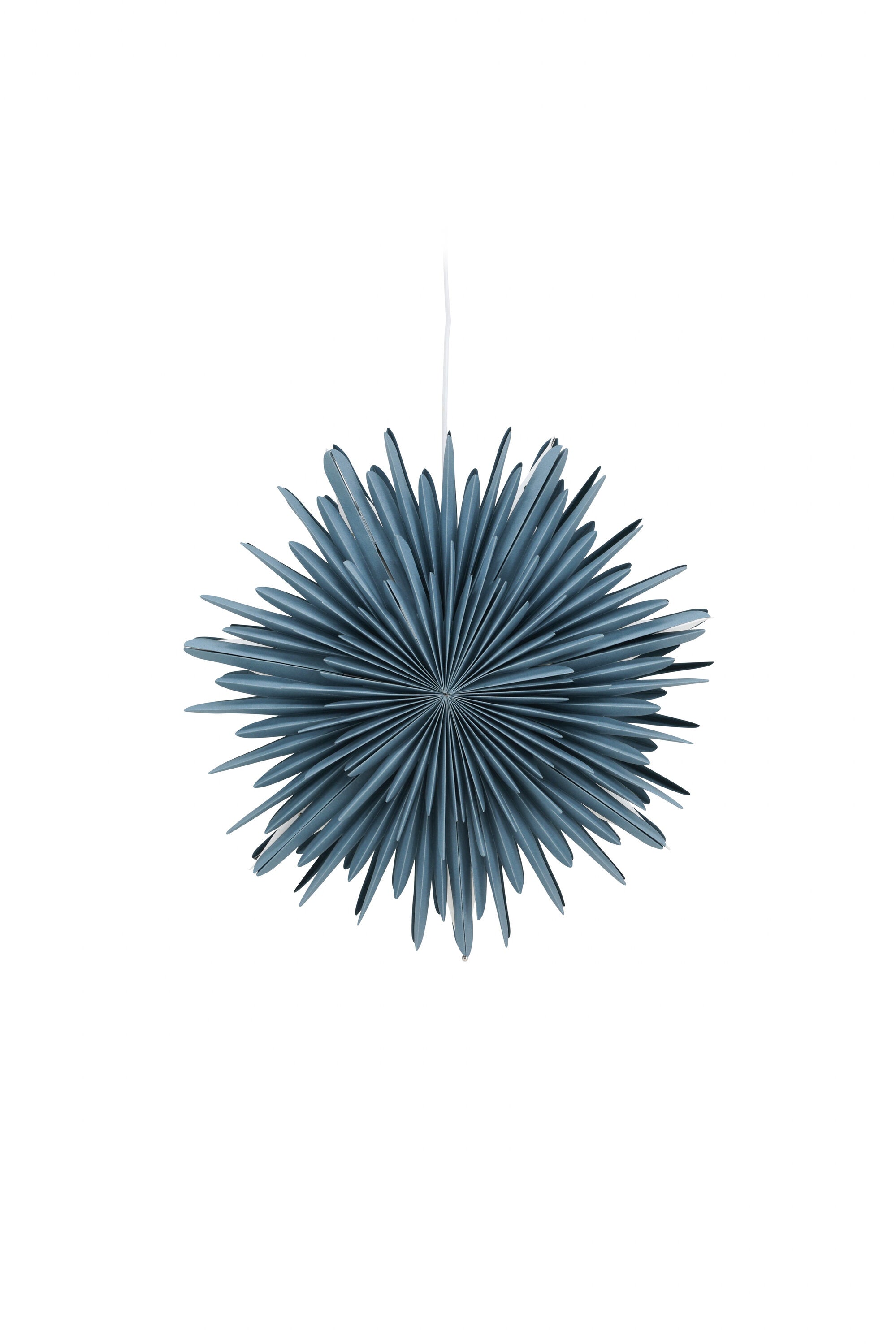 Siegel Pendelleuchte in Blau präsentiert im Onlineshop von KAQTU Design AG. Weihnachtszubehör ist von Venture Home