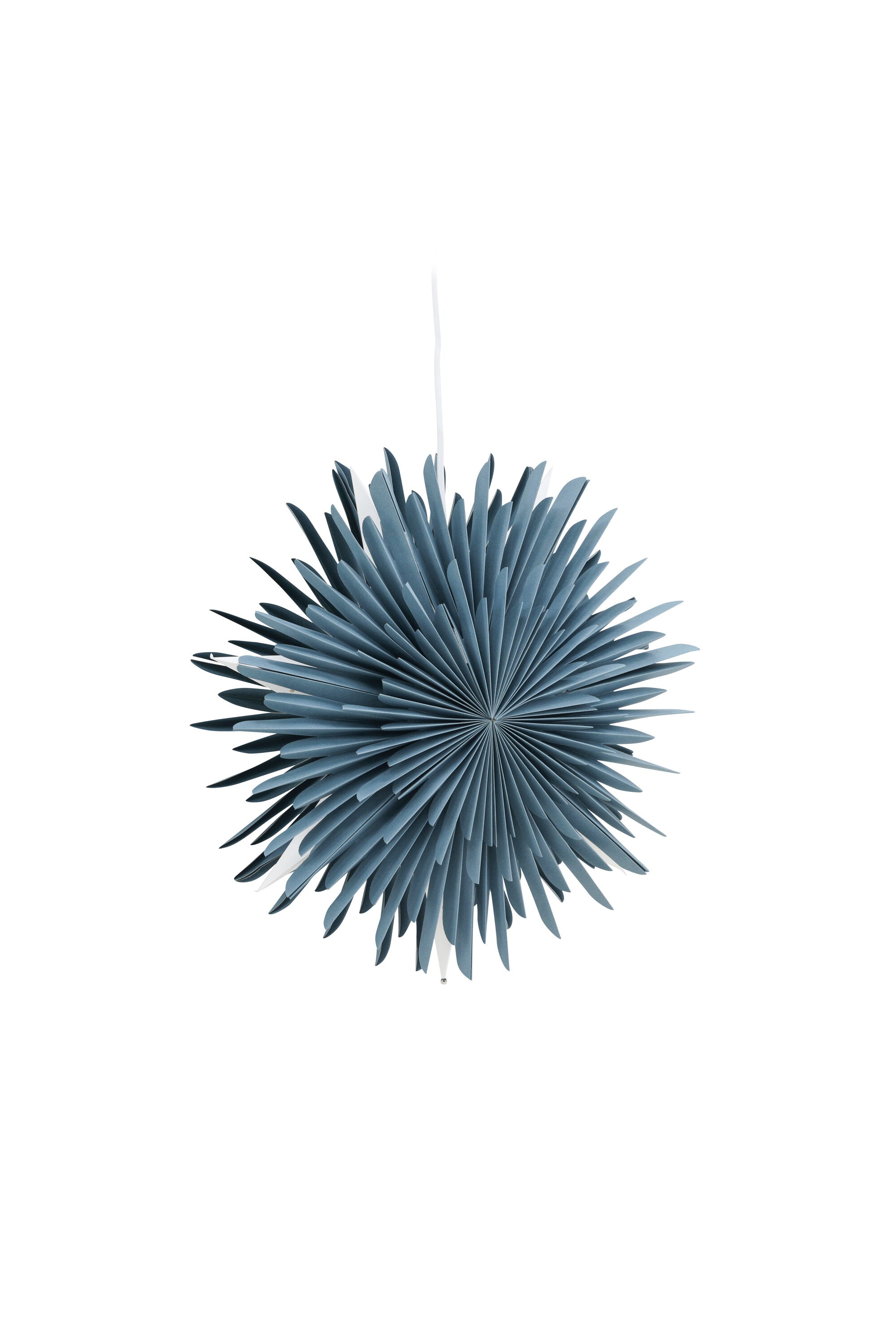 Siegel Pendelleuchte in Blau präsentiert im Onlineshop von KAQTU Design AG. Weihnachtszubehör ist von Venture Home
