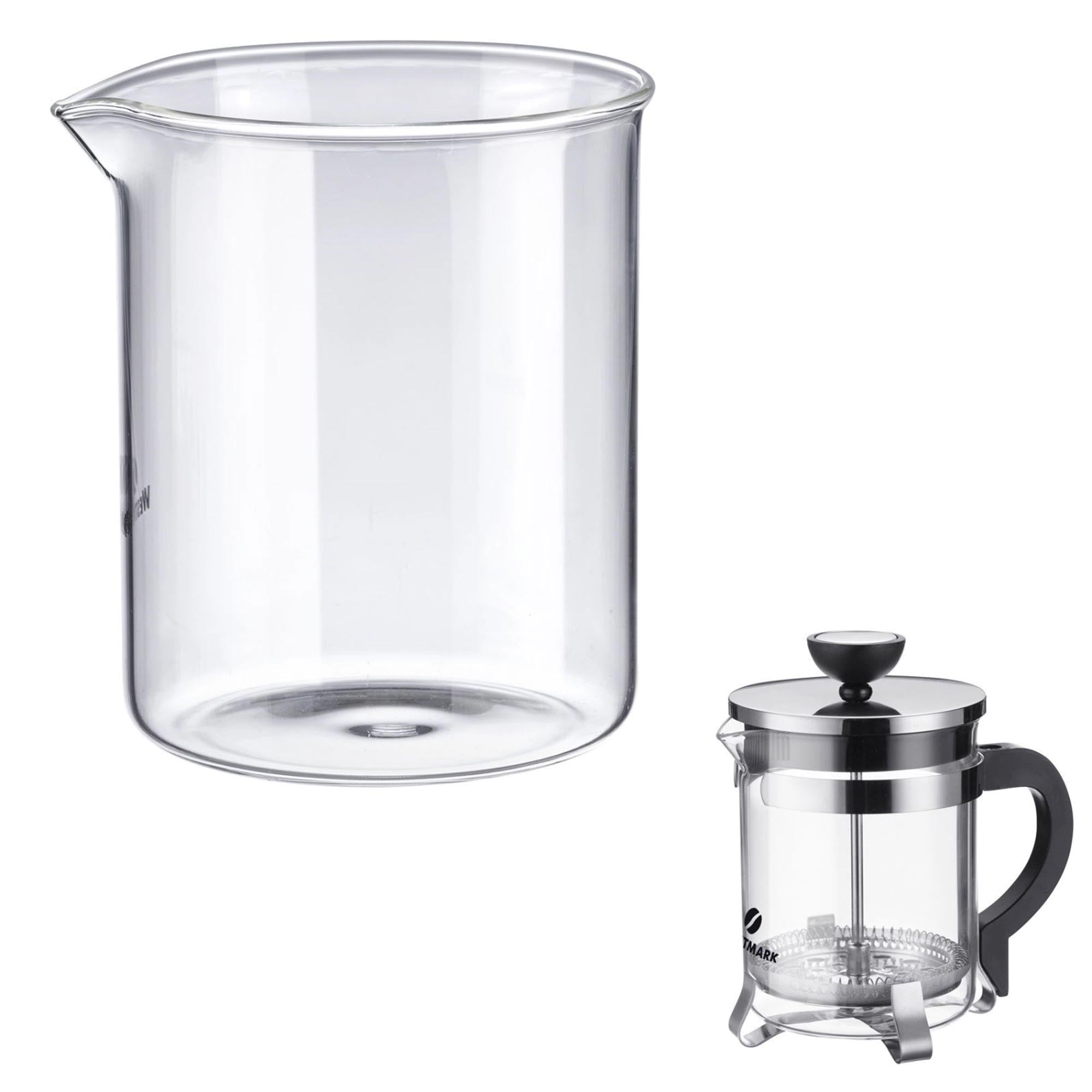 Hochwertiges Ersatzglas für die Brasilia French Press, 500ml, von Westmark. Ideal als Ersatz, langlebig und passgenau.