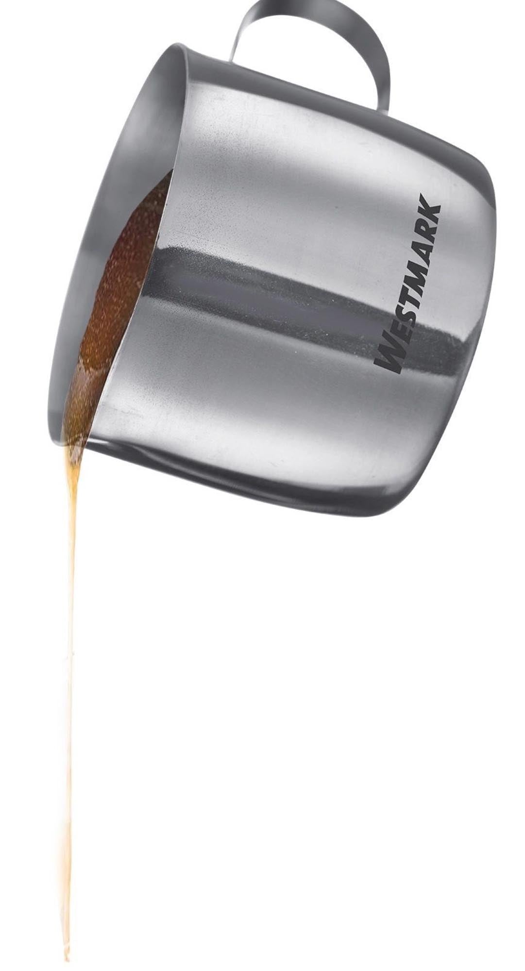 Elegantes 2er Set Milchkännchen Brasilia von Westmark, 30 ml, ideal für Kaffee, Tee oder Desserts, aus hochwertigem Material hergestellt.