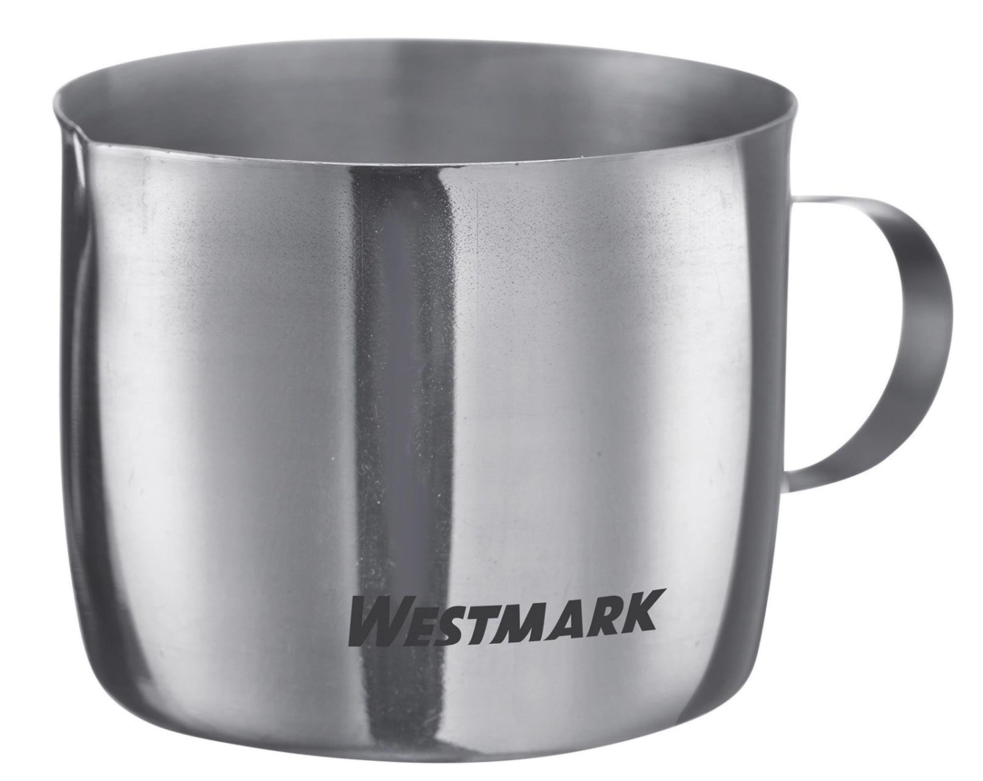 Entdecken Sie das 2er Set Milchkännchen Brasilia von Westmark. Ideal für Kaffee, Tee und heiße Schokolade. Hochwertiger Edelstahl, spülmaschinenfest und elegantes Design für jeden Anlass.