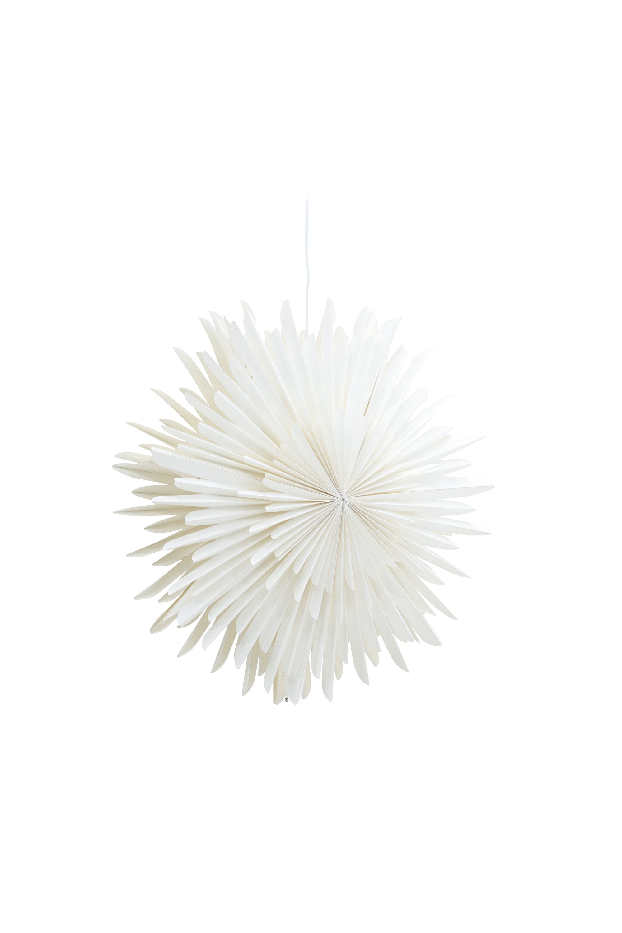 Siegel Pendelleuchte in Weiss präsentiert im Onlineshop von KAQTU Design AG. Weihnachtszubehör ist von Venture Home