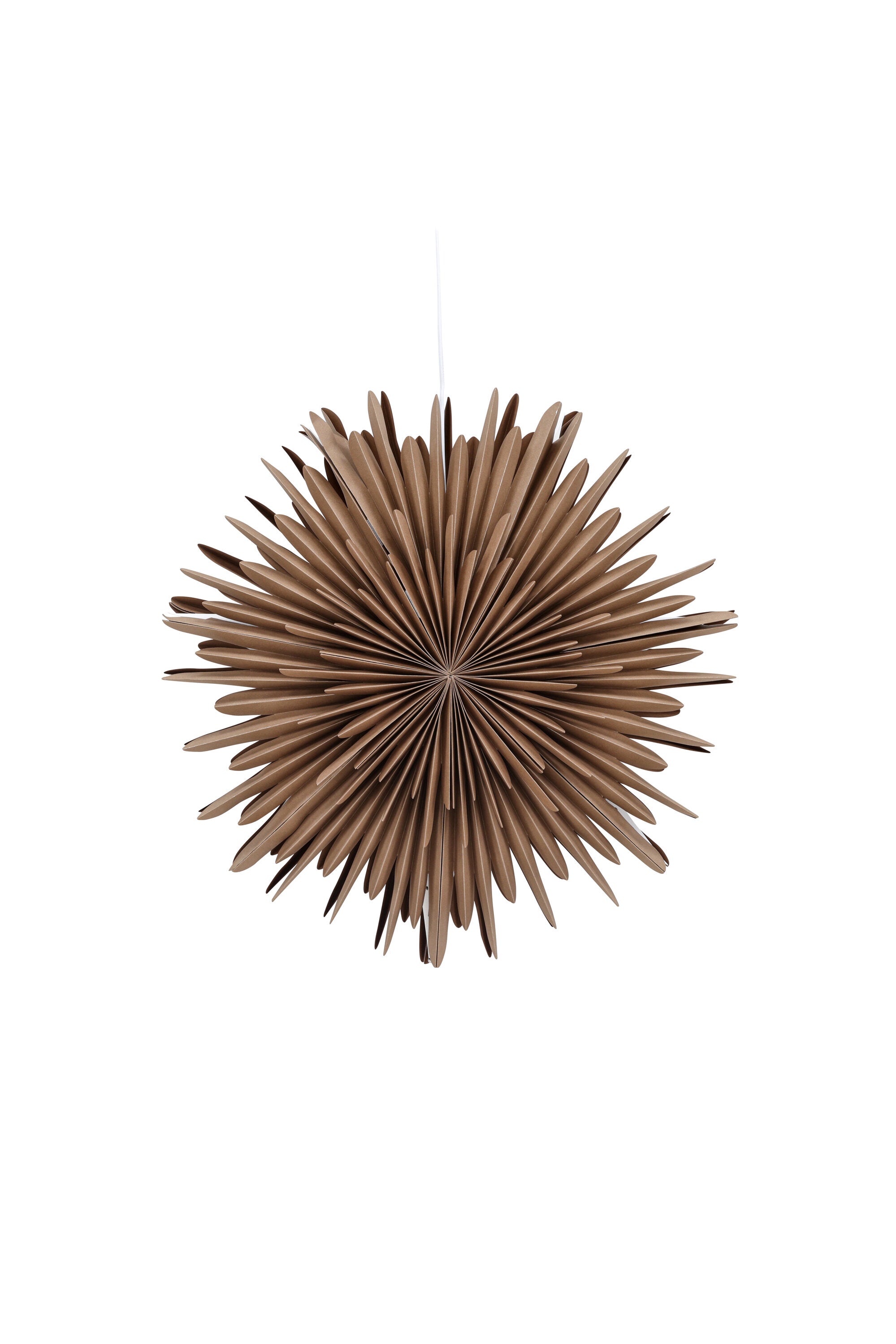 Siegel Pendelleuchte in Braun präsentiert im Onlineshop von KAQTU Design AG. Weihnachtszubehör ist von Venture Home