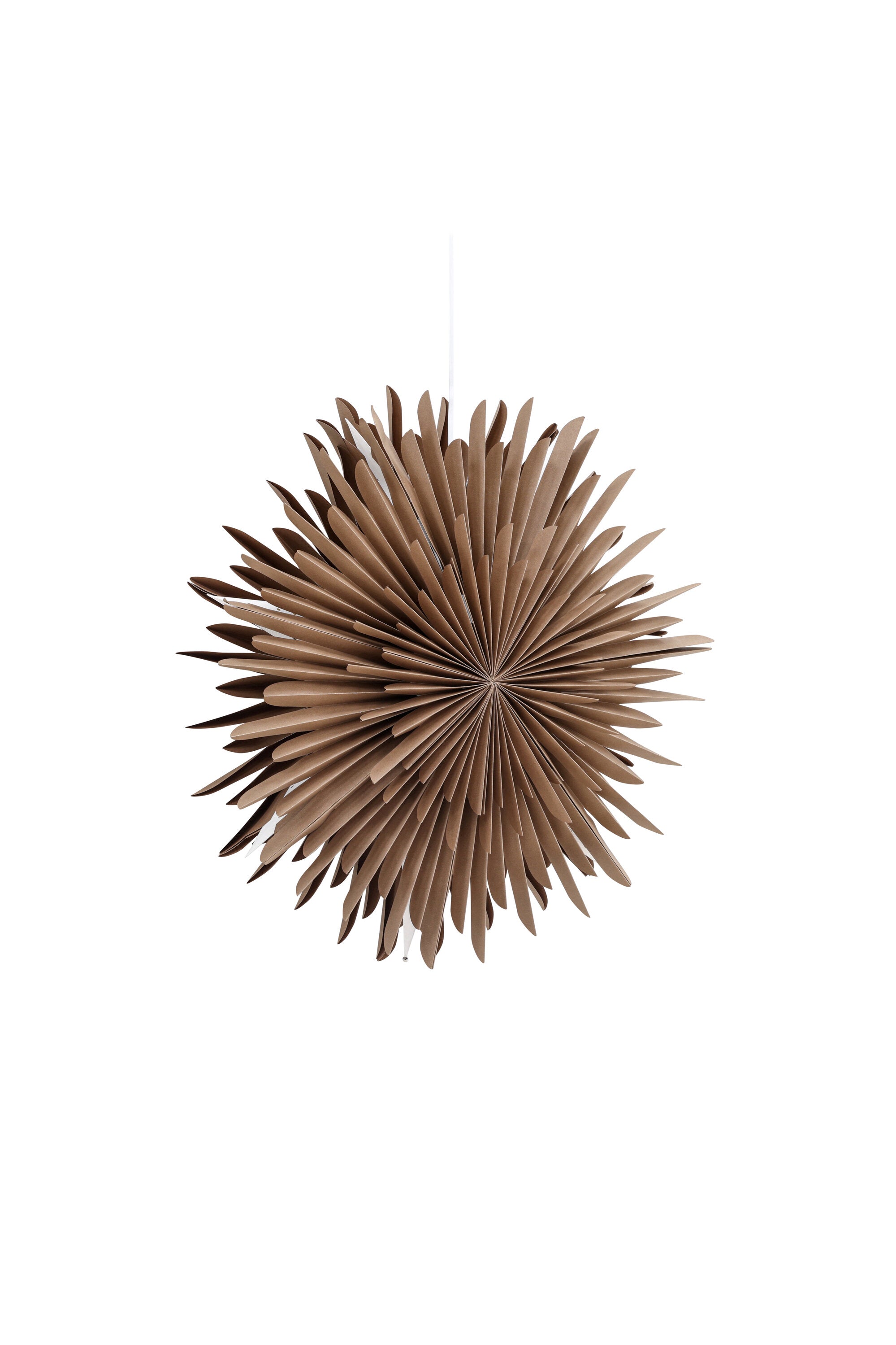 Siegel Pendelleuchte in Braun präsentiert im Onlineshop von KAQTU Design AG. Weihnachtszubehör ist von Venture Home