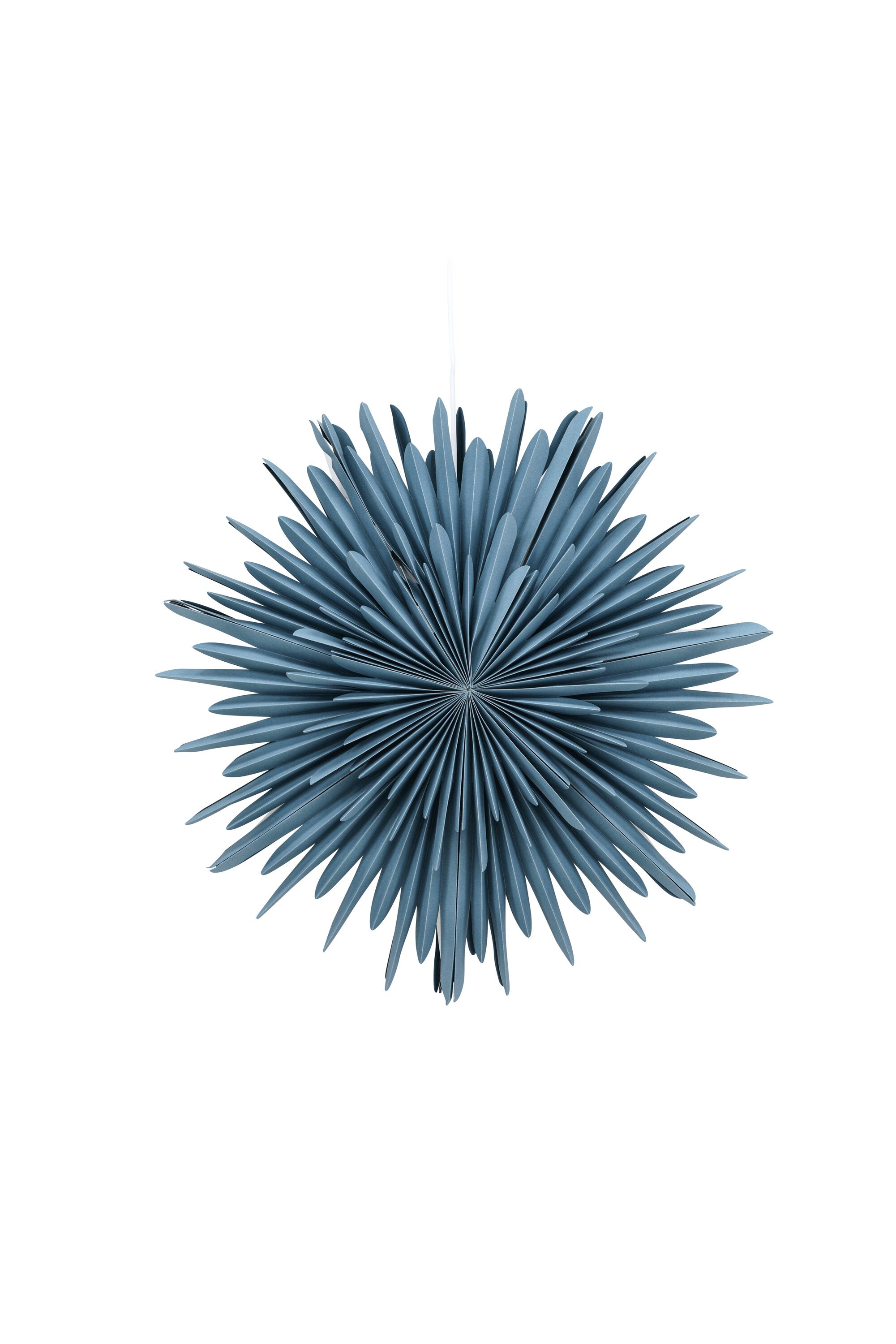 Siegel Pendelleuchte in Blau präsentiert im Onlineshop von KAQTU Design AG. Weihnachtszubehör ist von Venture Home