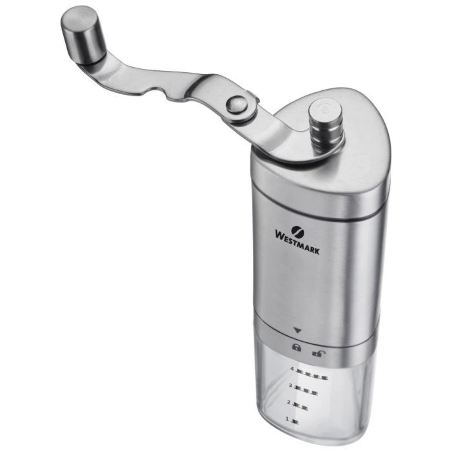 Manuelle Kaffeemühle Brasilia von Westmark, stilvolles Design, perfekt für die Zubereitung von aromatischem, frisch gemahlenem Kaffee.