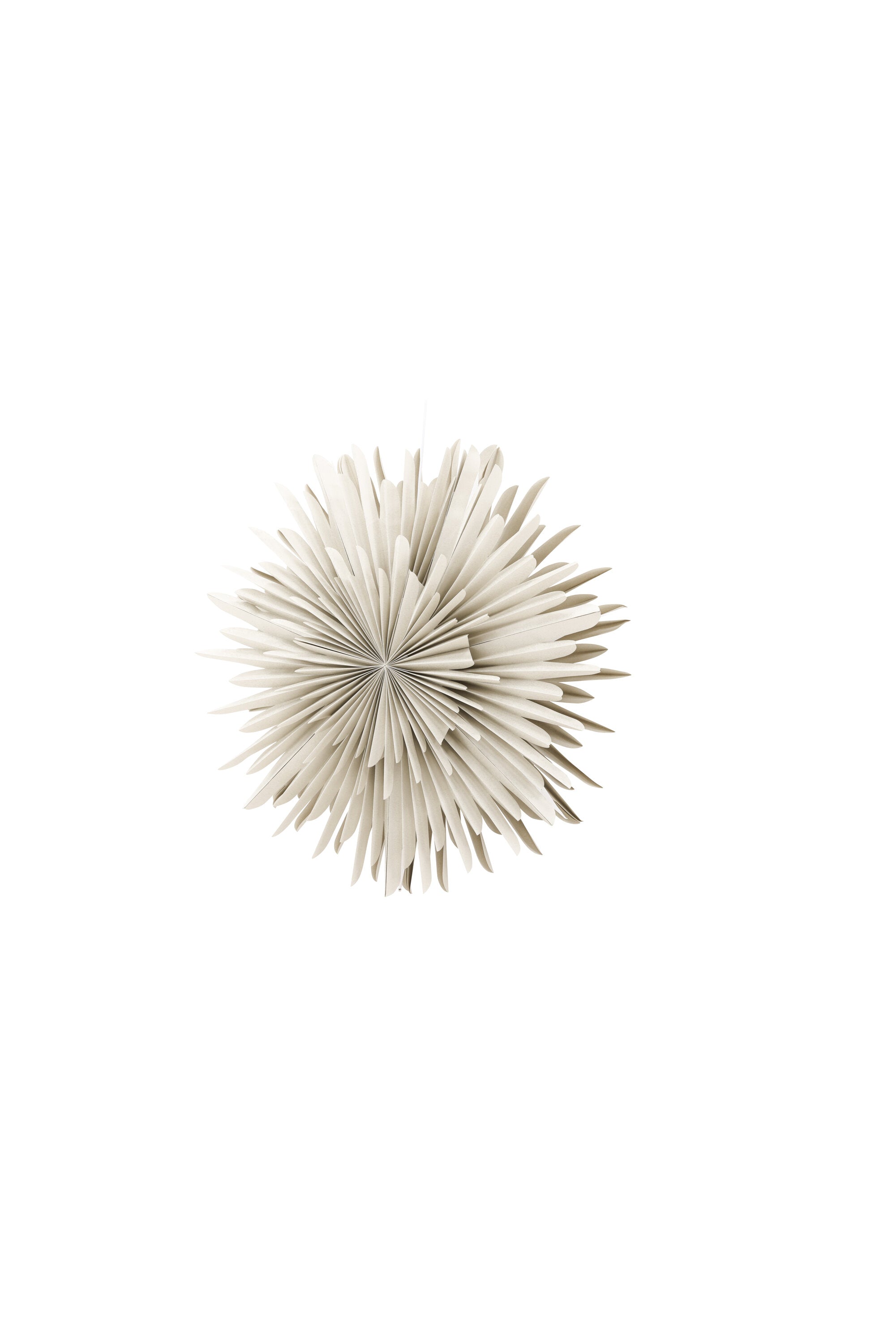 Siegel Pendelleuchte in Beige präsentiert im Onlineshop von KAQTU Design AG. Weihnachtszubehör ist von Venture Home