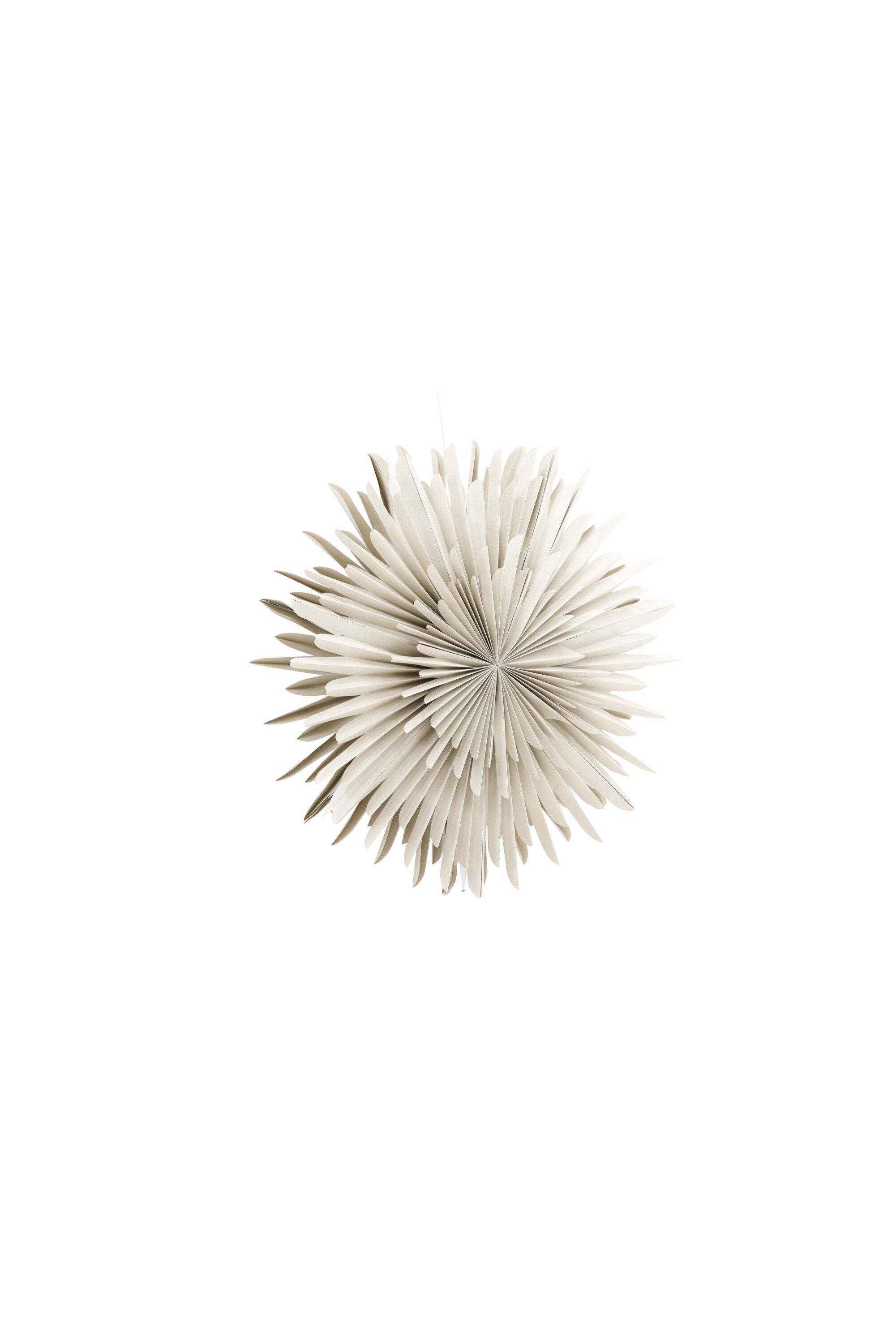 Siegel Pendelleuchte in Beige präsentiert im Onlineshop von KAQTU Design AG. Weihnachtszubehör ist von Venture Home