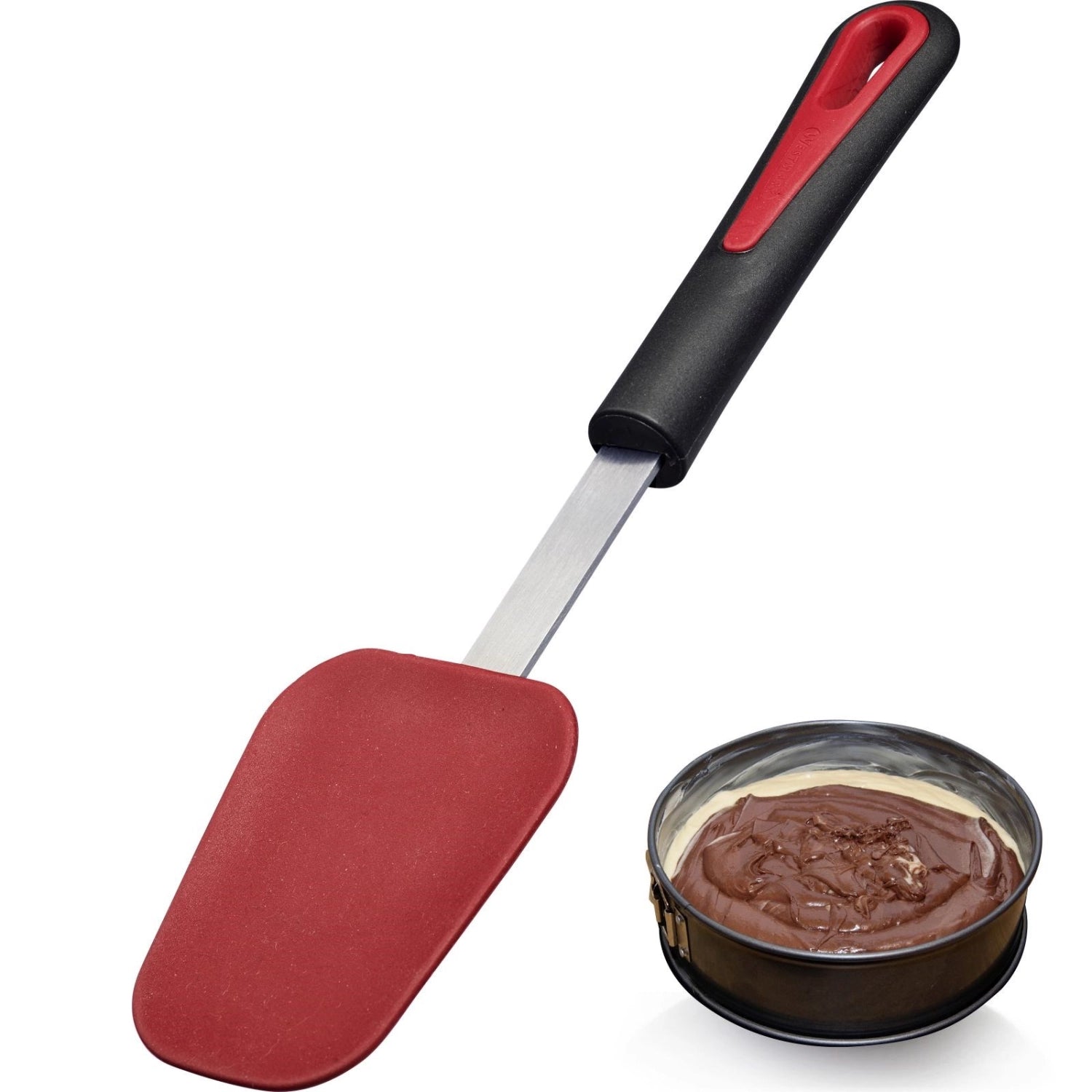 Löffelschaber Gallant von Westmark, perfekt zum mühelosen Schaben und Rühren, ergonomisches Design für komfortable Handhabung in der Küche.