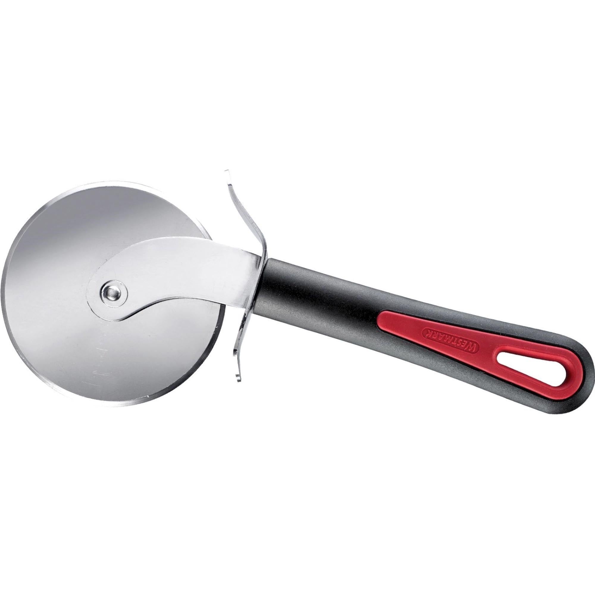 Der Westmark Pizzaschneider Gallant bietet ein scharfes Edelstahlrad und einen ergonomischen Griff für einfaches Pizzaschneiden.