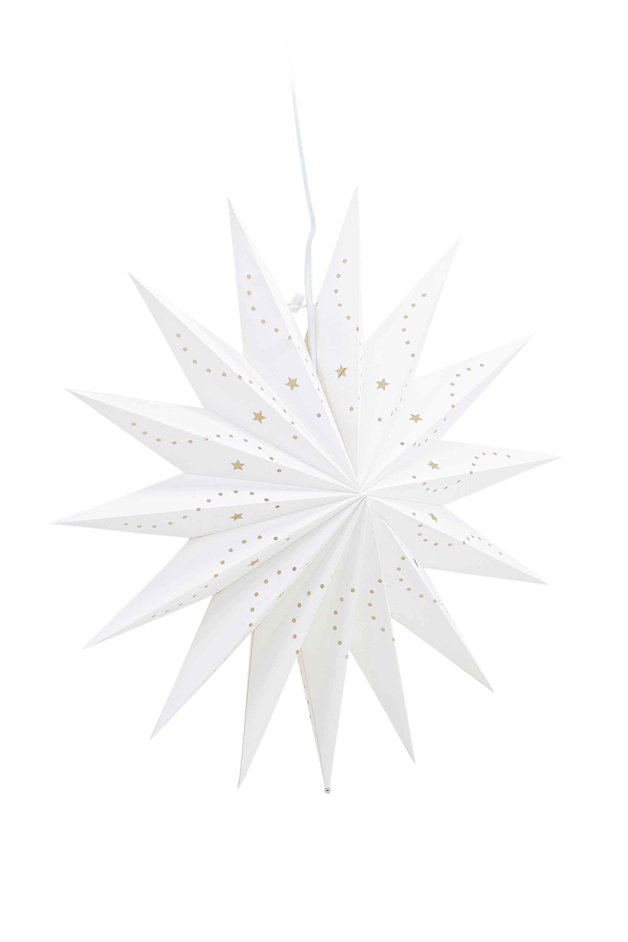 Lindvallen Pendelleuchte in Weiss präsentiert im Onlineshop von KAQTU Design AG. Weihnachtszubehör ist von Venture Home