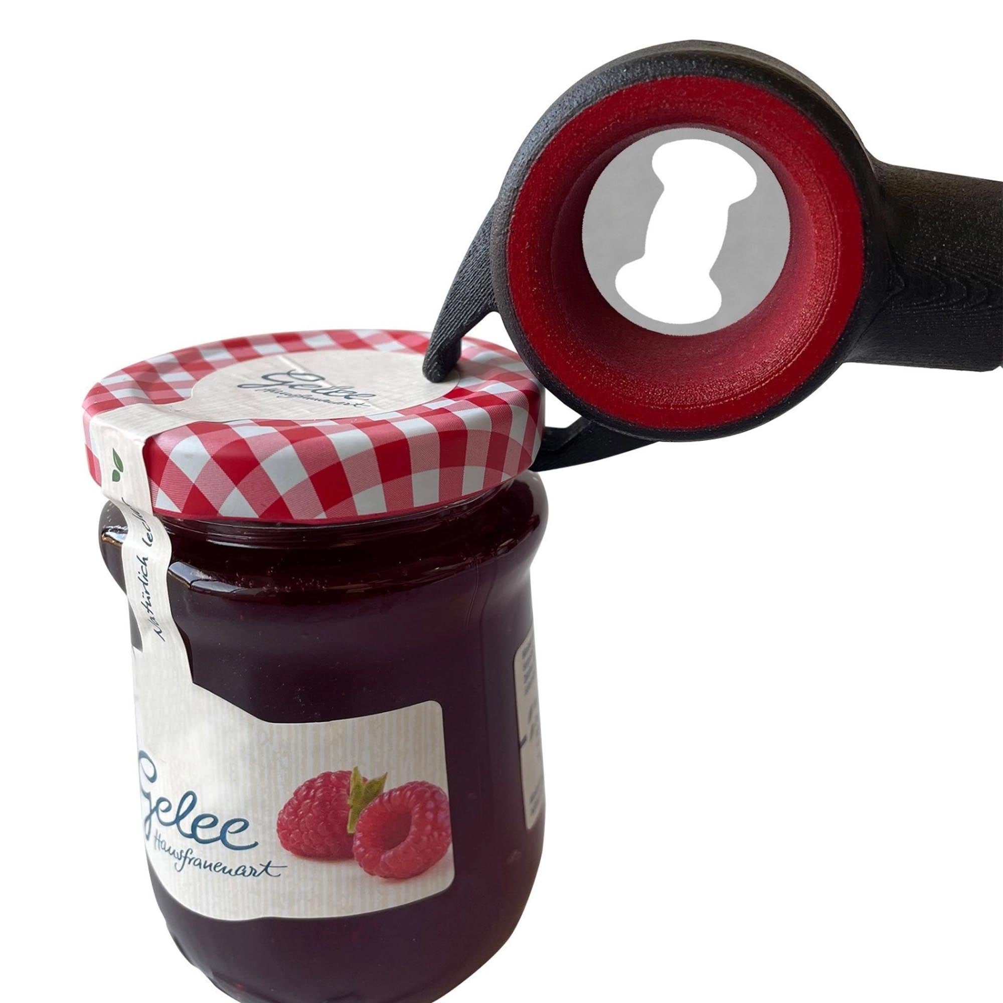 Der vielseitige Multi-Öffner Gallant von Westmark öffnet mühelos Flaschen, Gläser und Dosen – ein praktisches Küchenwerkzeug.