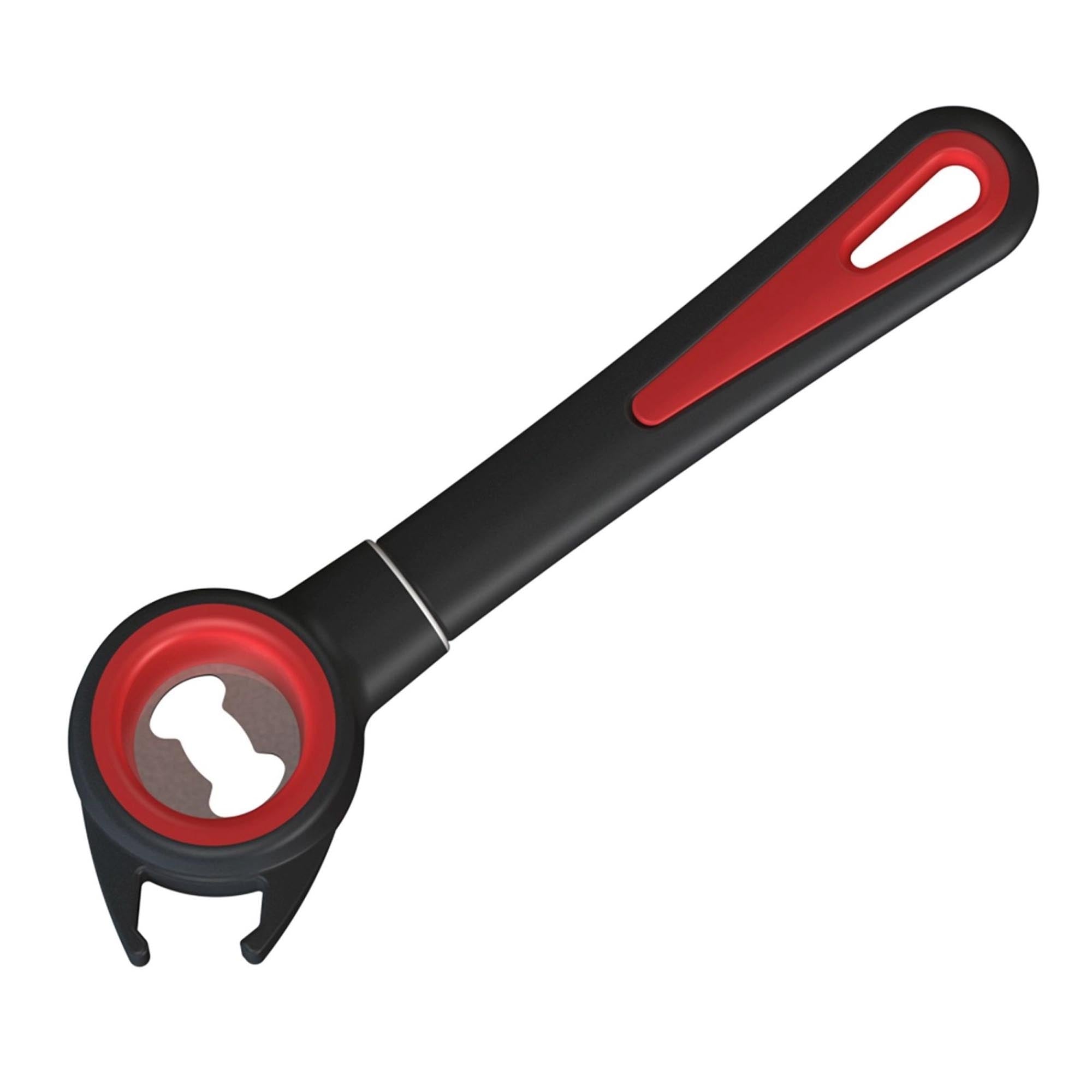 Der Multi-Öffner Gallant von Westmark ist ein vielseitiger Küchenhelfer, ideal zum Öffnen von Dosen, Flaschen und Gläsern. Robust, ergonomisch und leicht zu reinigen.