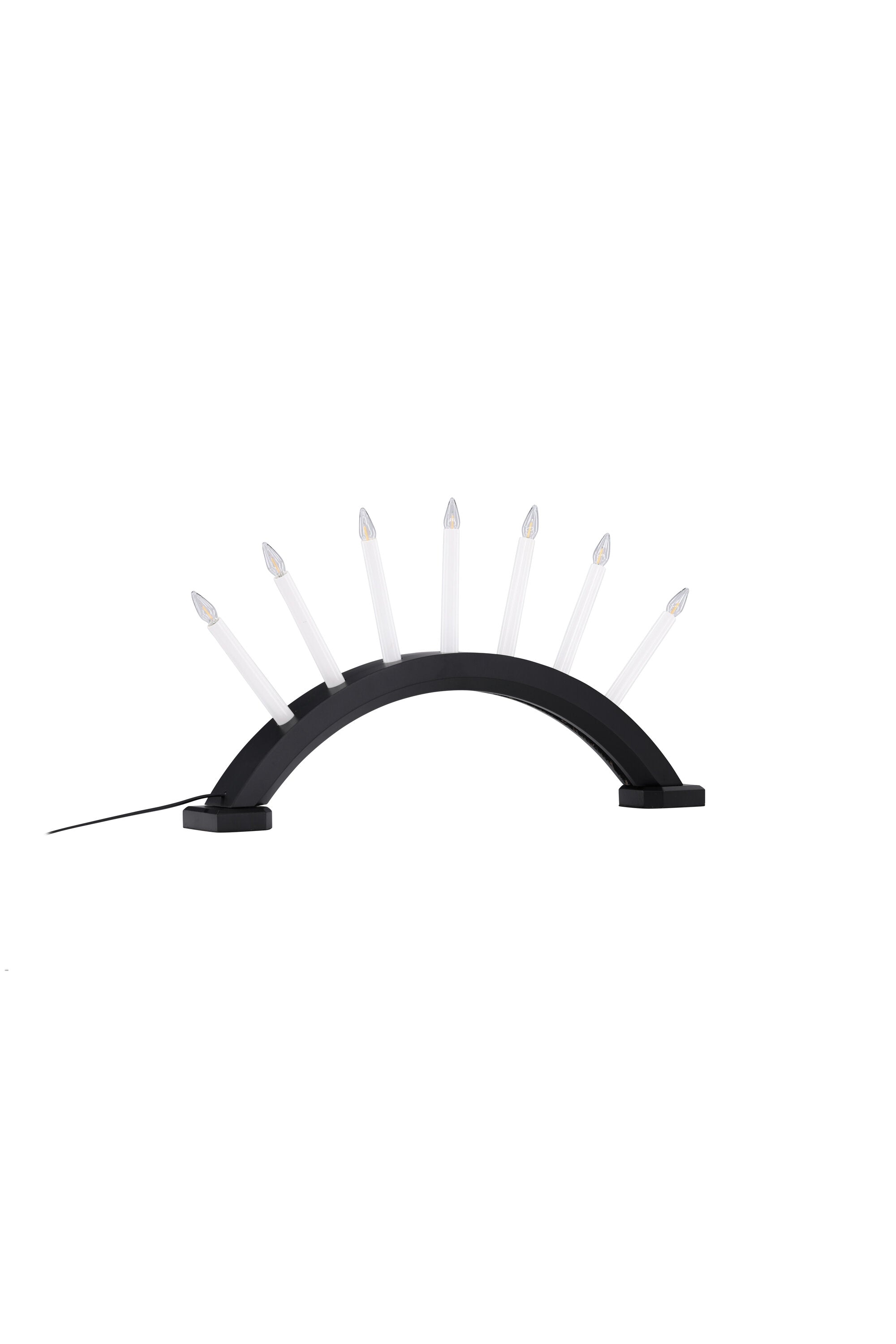 Kebnekaise Tischleuchte in Schwarz präsentiert im Onlineshop von KAQTU Design AG. Weihnachtszubehör ist von Venture Home