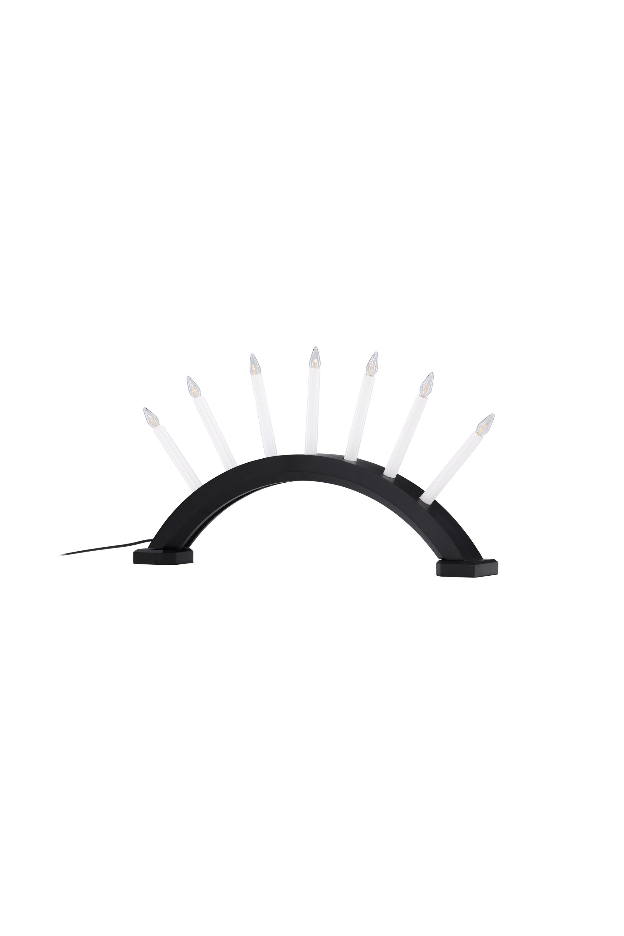 Kebnekaise Tischleuchte in Schwarz präsentiert im Onlineshop von KAQTU Design AG. Weihnachtszubehör ist von Venture Home