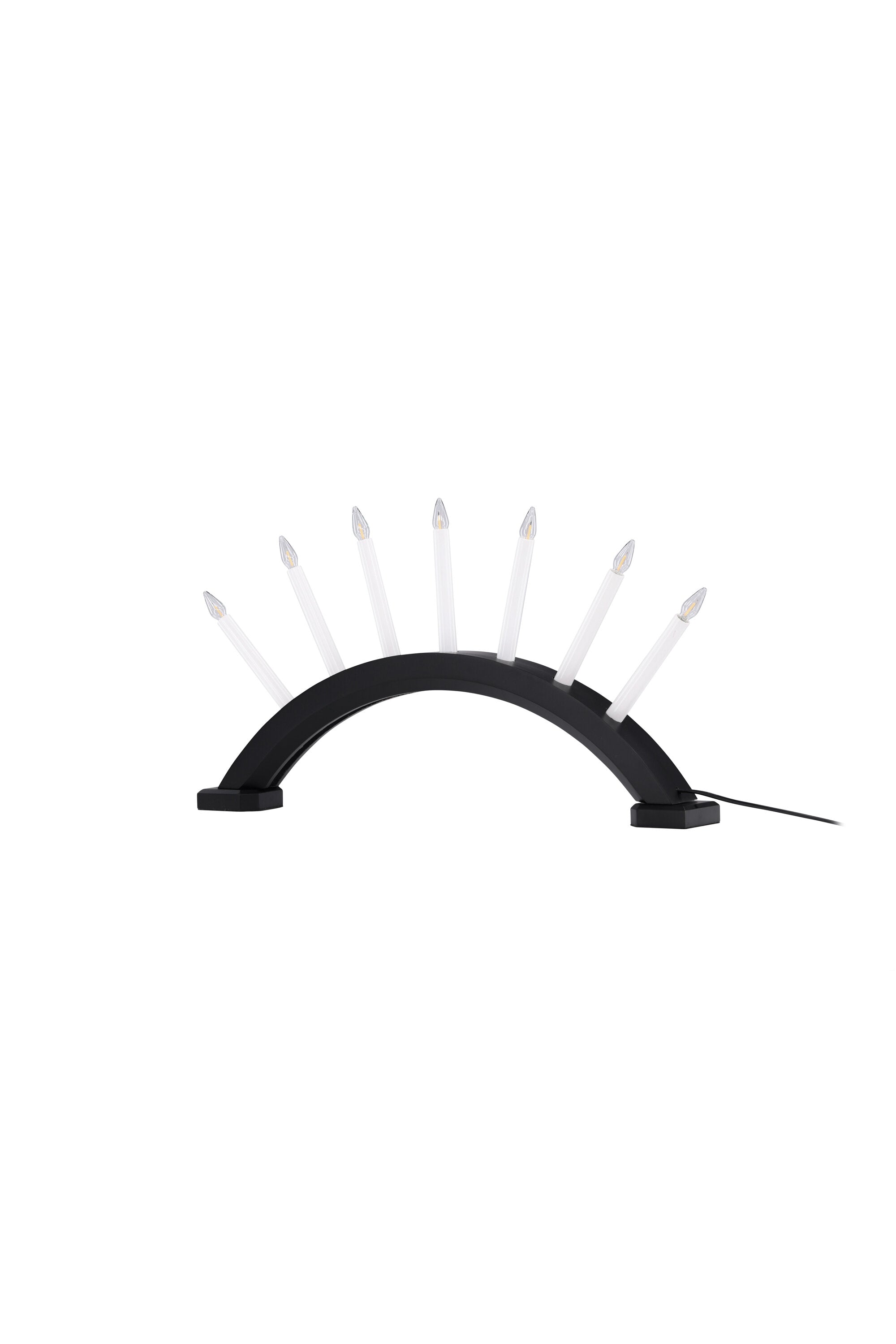 Kebnekaise Tischleuchte in Schwarz präsentiert im Onlineshop von KAQTU Design AG. Weihnachtszubehör ist von Venture Home