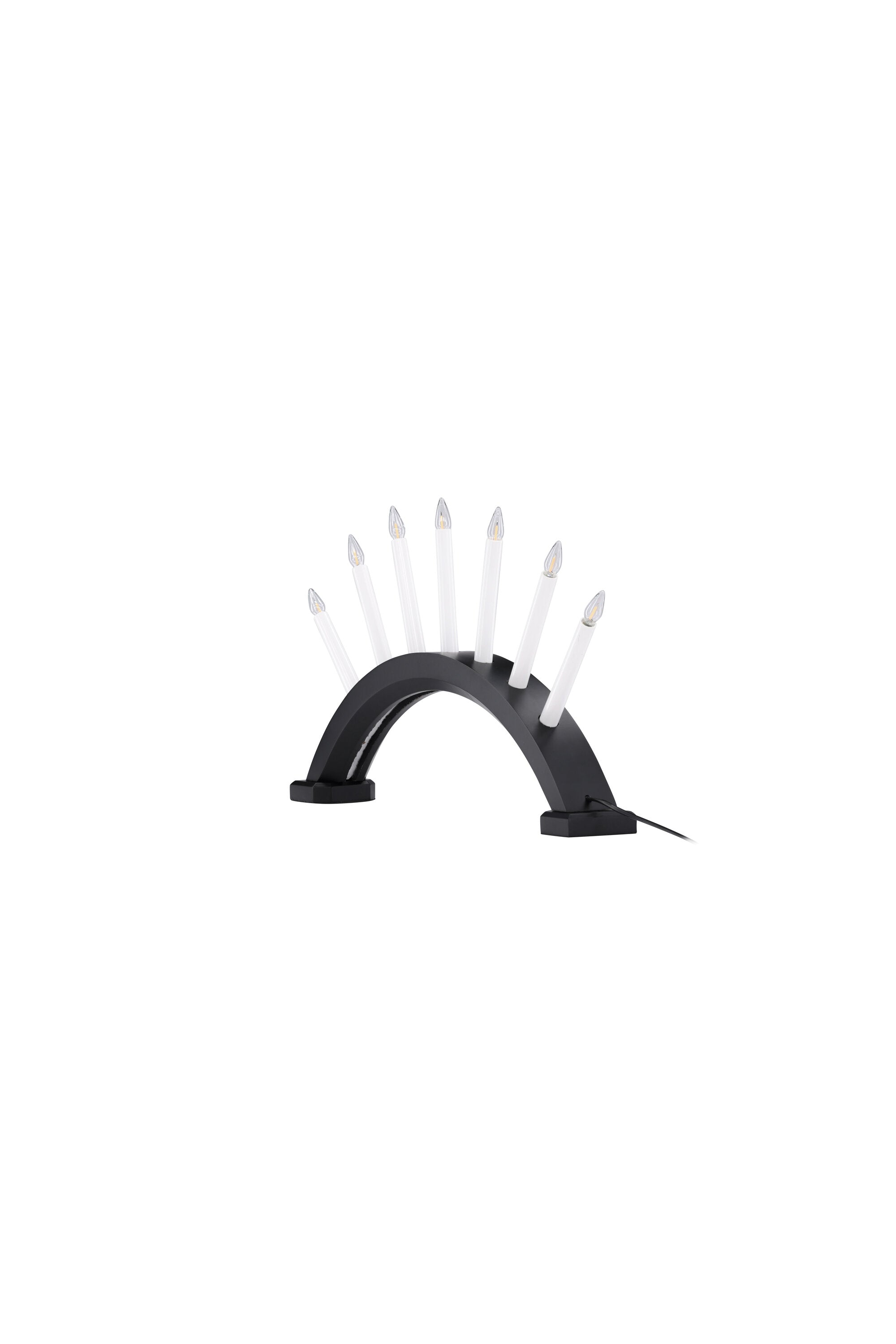 Kebnekaise Tischleuchte in Schwarz präsentiert im Onlineshop von KAQTU Design AG. Weihnachtszubehör ist von Venture Home
