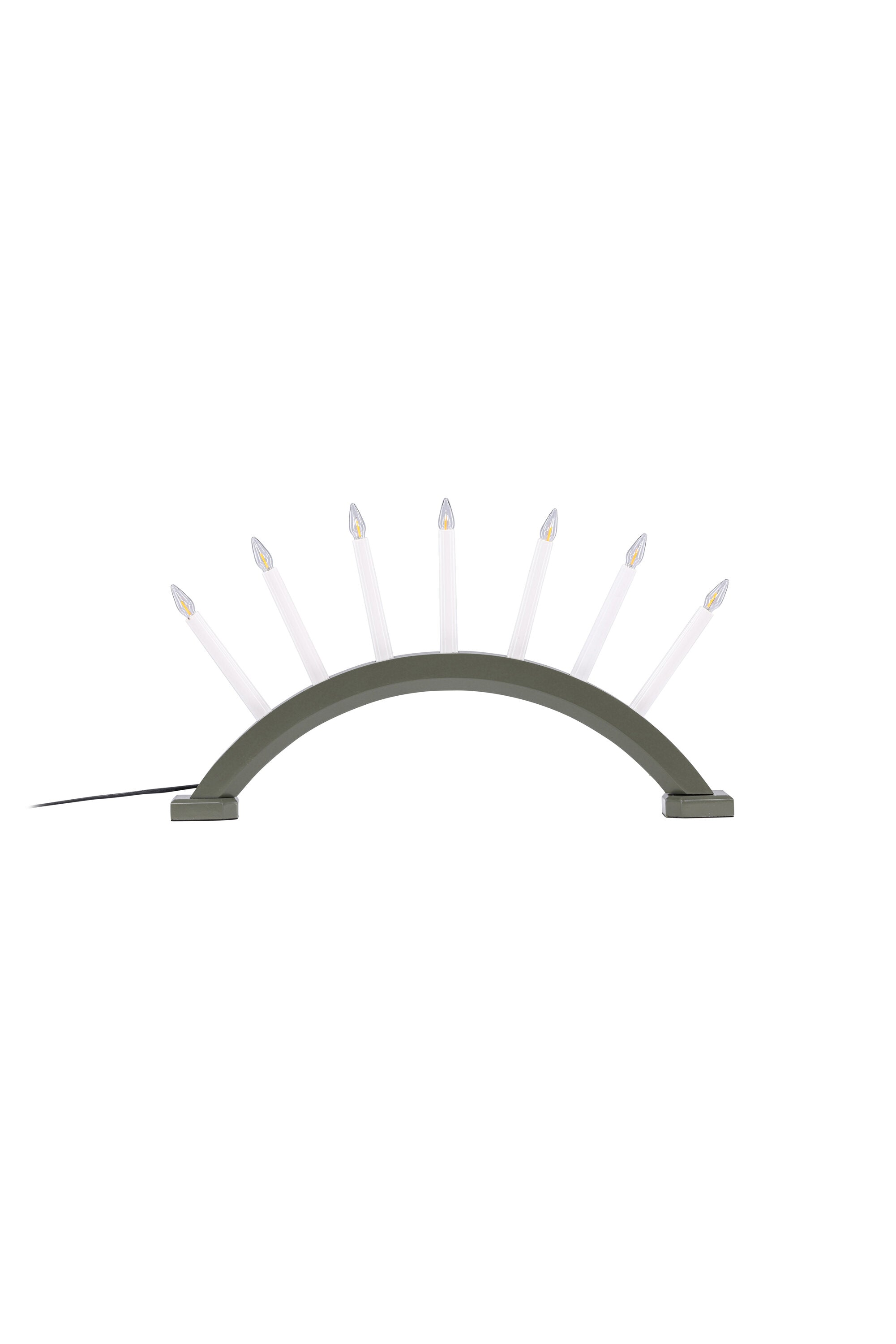 Kebnekaise Tischleuchte in Grün präsentiert im Onlineshop von KAQTU Design AG. Weihnachtszubehör ist von Venture Home