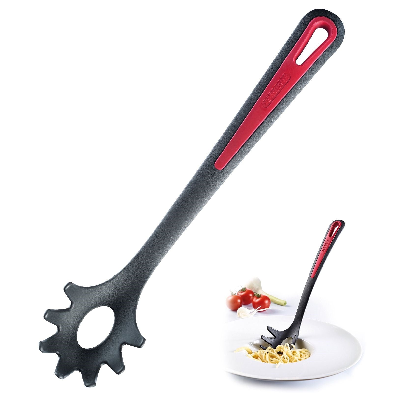 Der Spaghettilöffel Gallant von Westmark überzeugt durch seine robuste Bauweise und ist perfekt zum Servieren von Pasta geeignet.