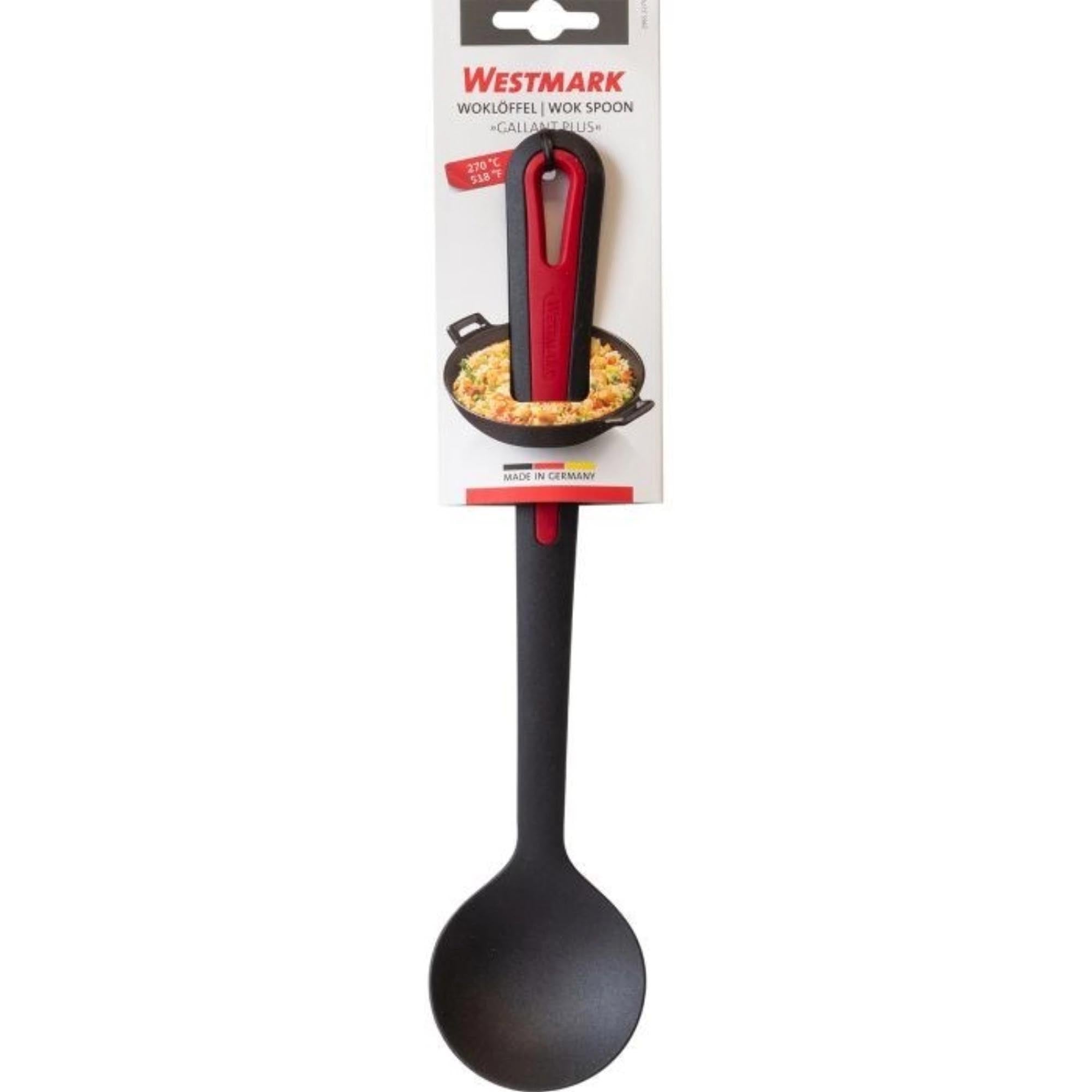 Der Westmark Gallant Plus Woklöffel: Perfekt für Gemüse, ergonomisch, hitzebeständig und ein Must-have für jede Küche.